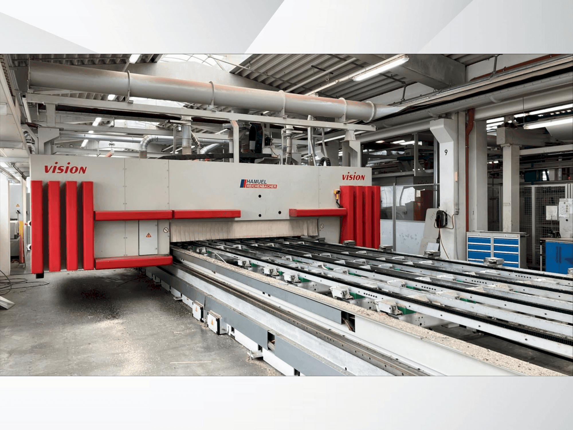Вид станка Hamuel Reichenbacher VISION III-TT-L спереди