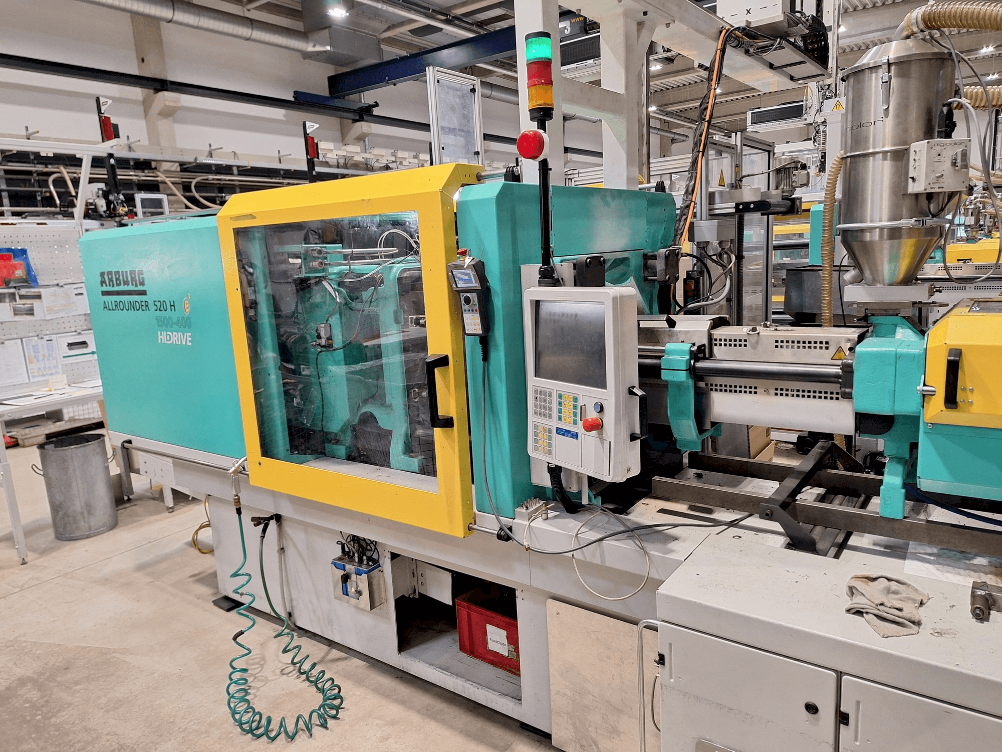 Вид станка Arburg 520 H 1500-400 (2013) спереди