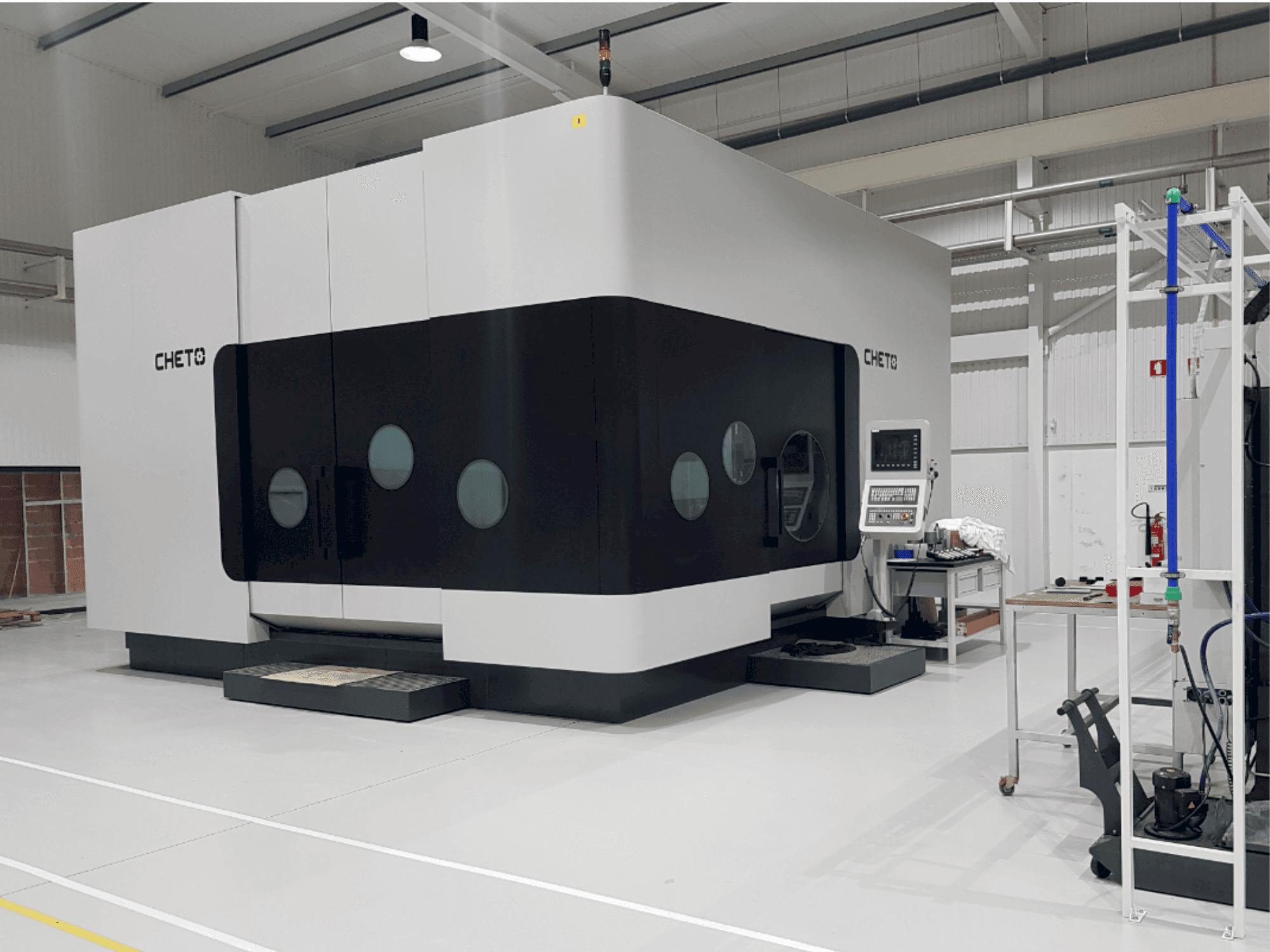 Вид станка CHETO IXN2000 (2019) спереди