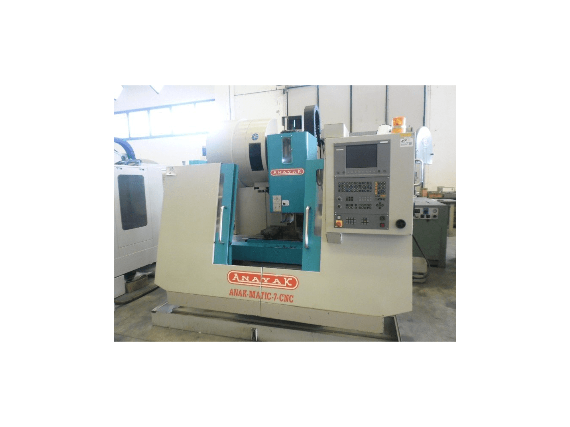 Вид станка ANAYAK ANAK-MATIC 7 спереди