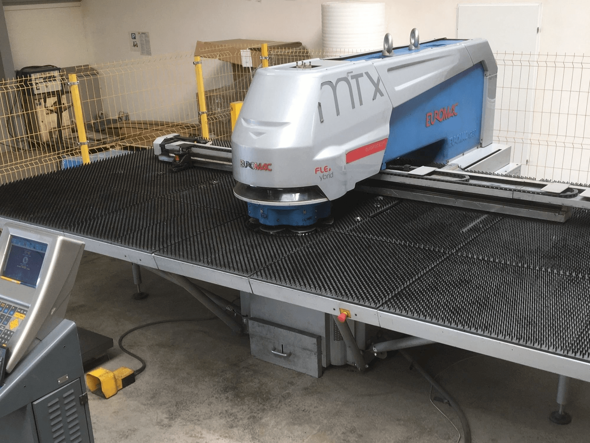 Вид станка Euromac MTX FLEX 6 спереди