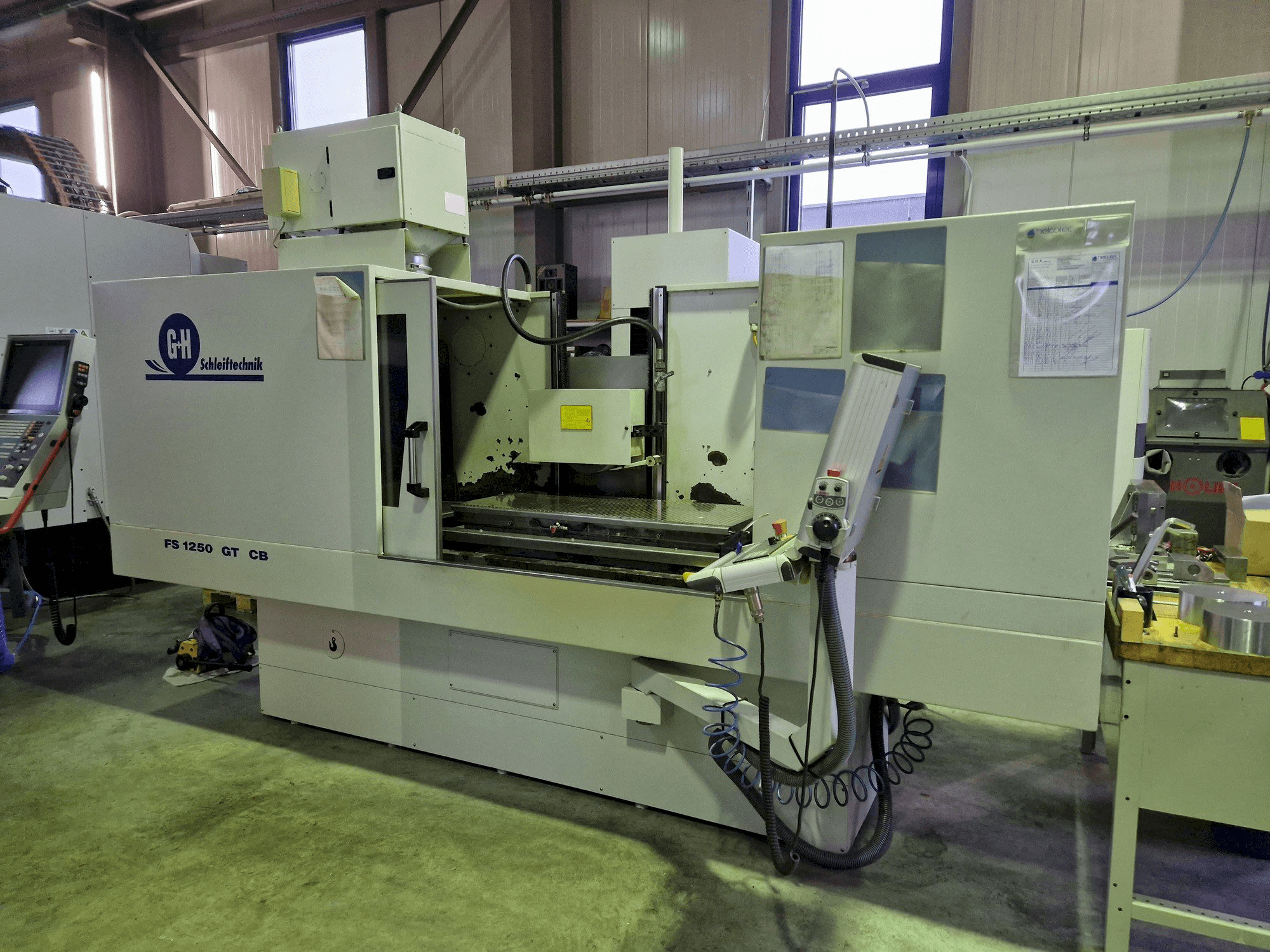 Вид станка GEIBEL & HOTZ FS 1250 GT CB спереди