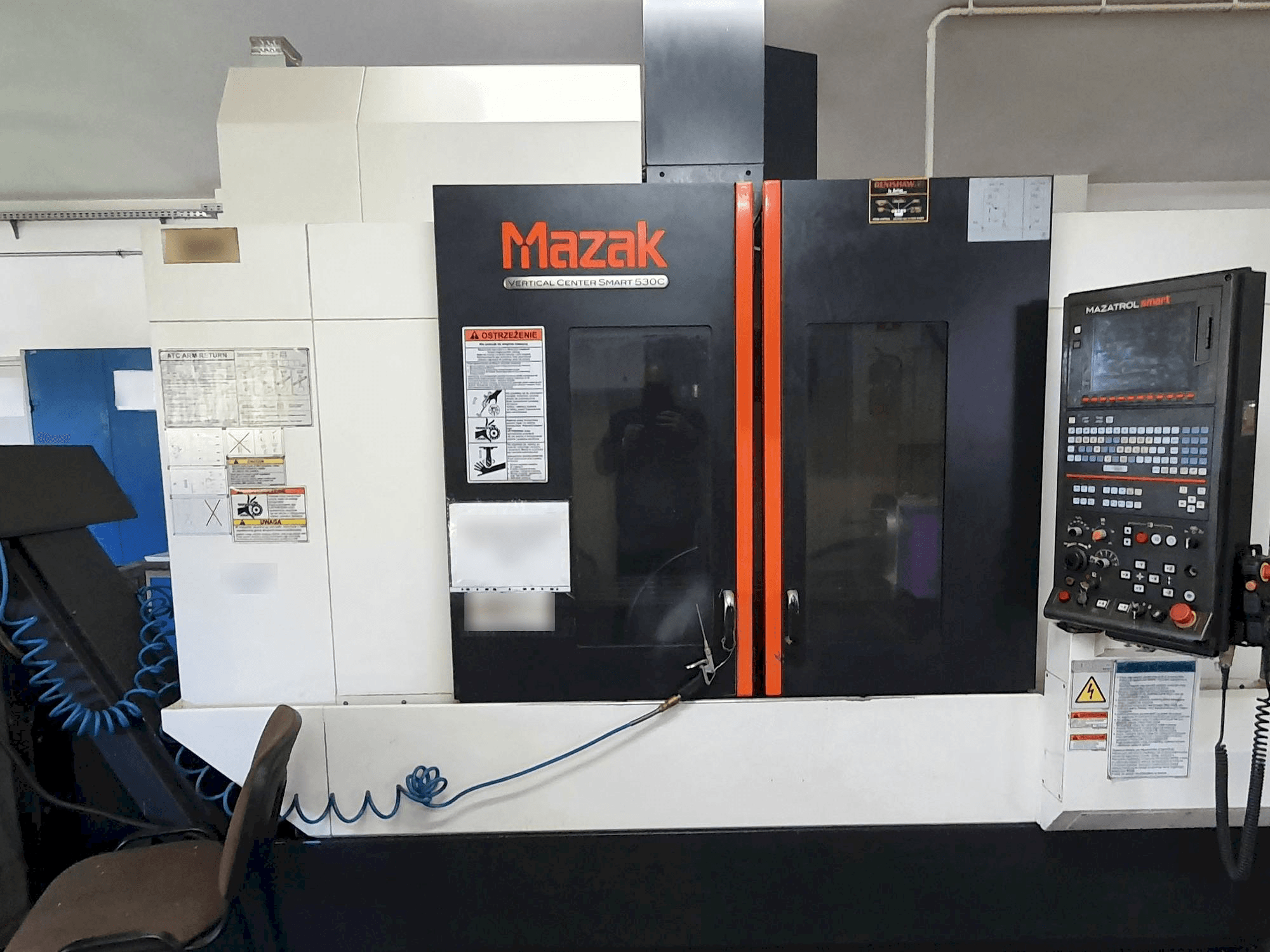 Вид станка Mazak Smart 530C спереди