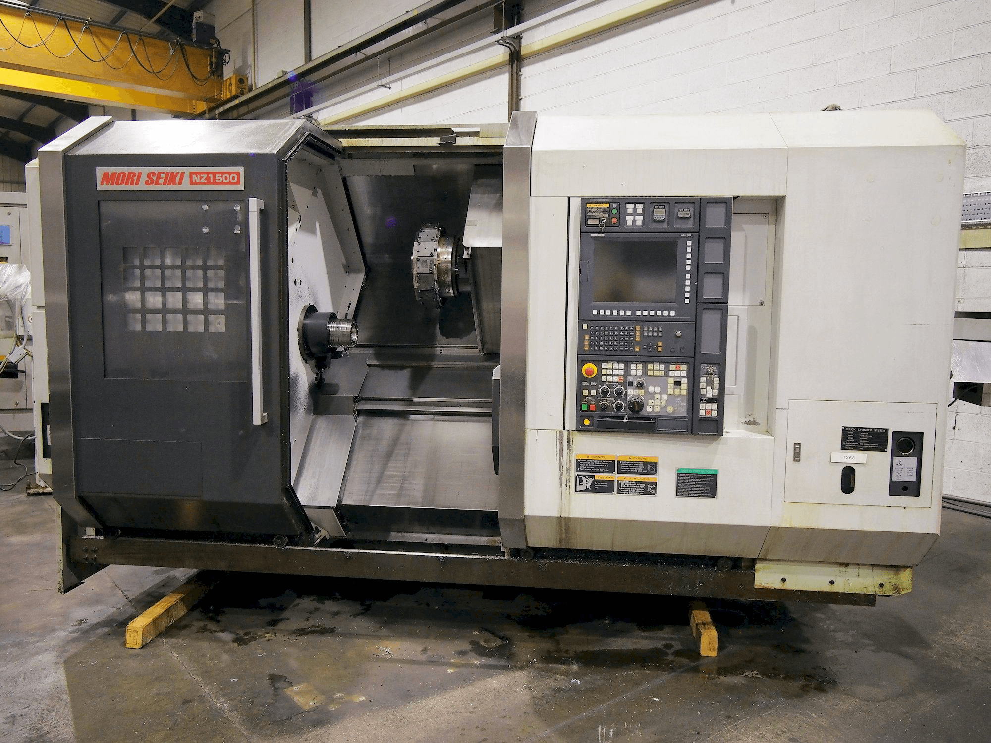 Front view of MORI SEIKI NZ 1500 T2Y machine