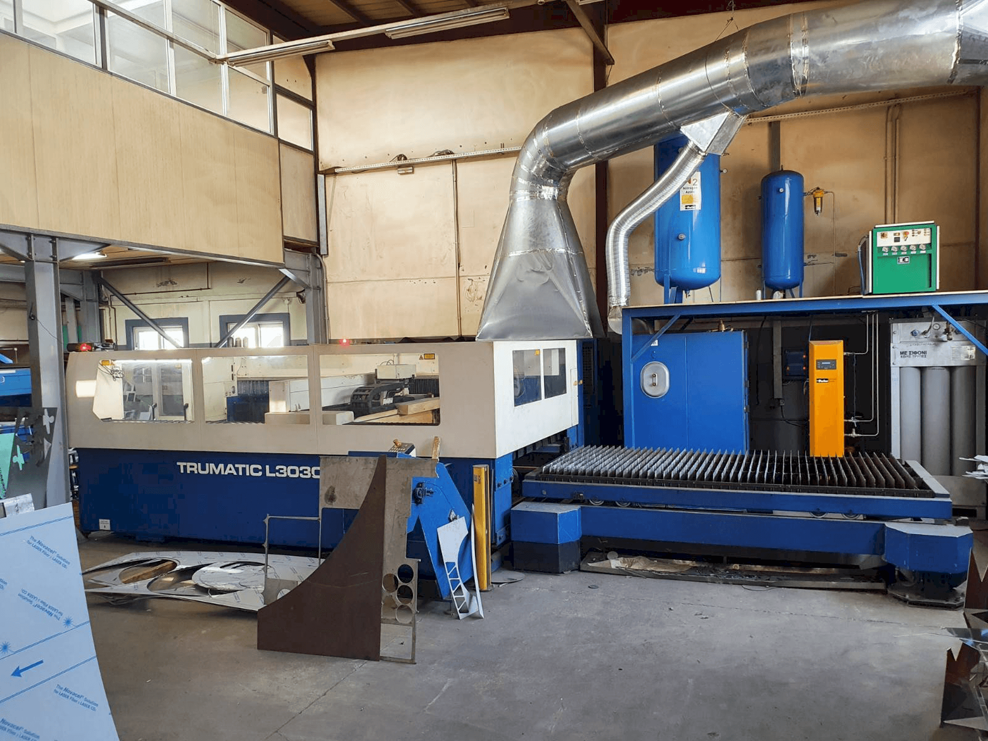 Вид станка Trumpf Trumatic L3030 спереди