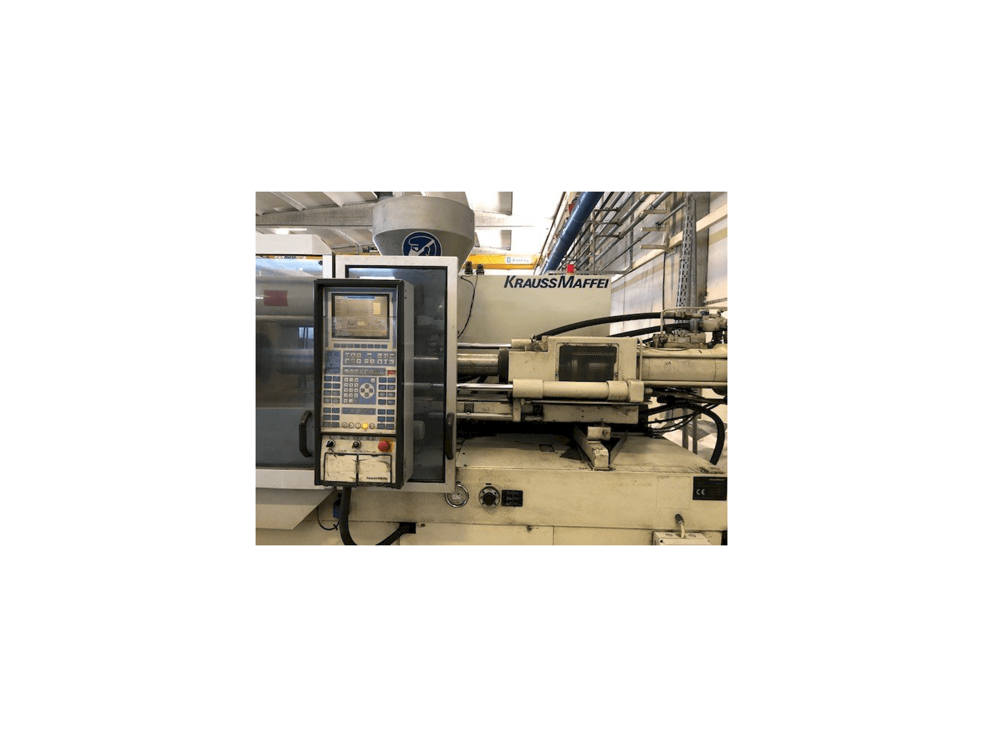 Вид станка Krauss Maffei 150-700 C2 спереди