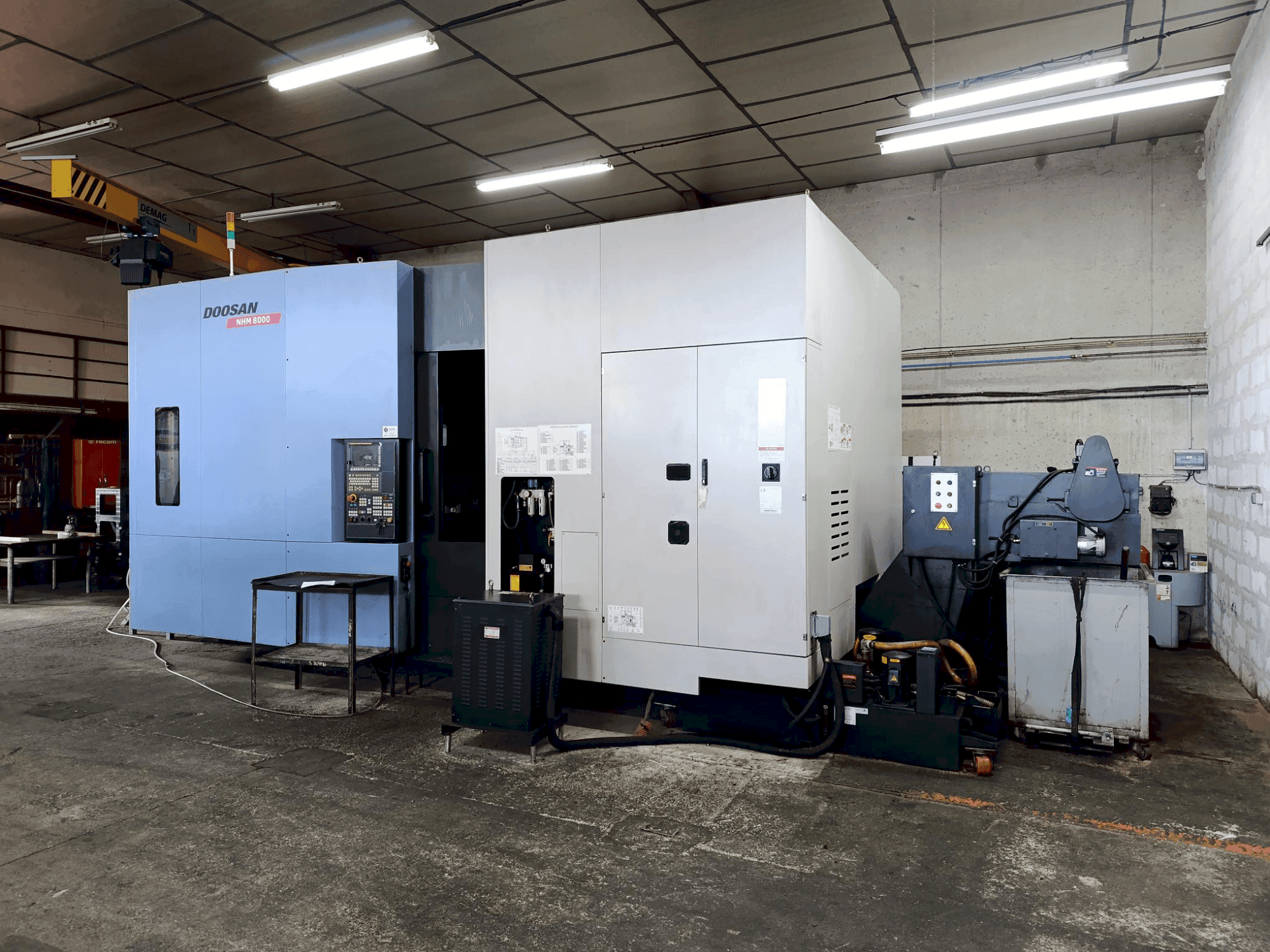 Вид станка DOOSAN HM 8000 спереди