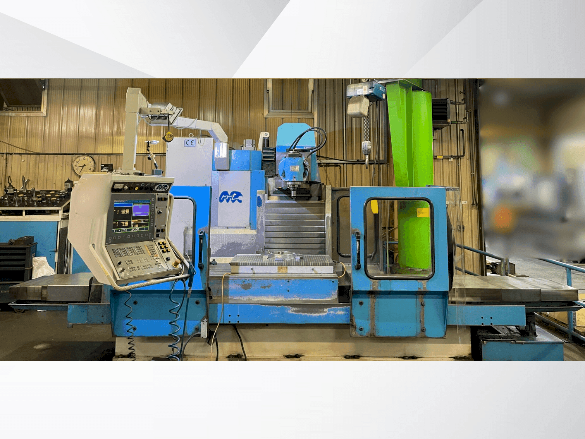 Вид станка MTE Kompakt Plus спереди