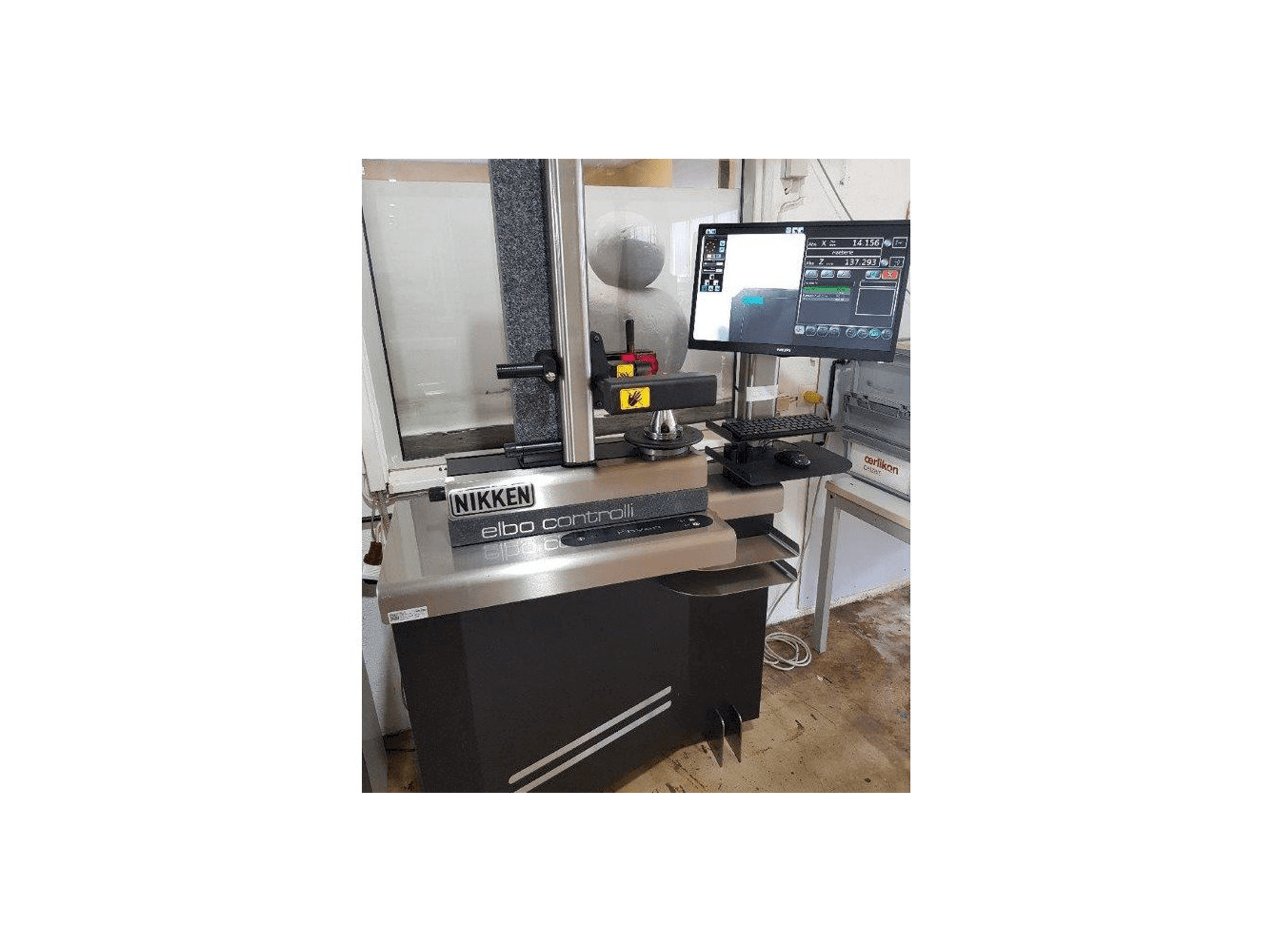 Вид станка NIKKEN elbo controlli kyan-TW спереди