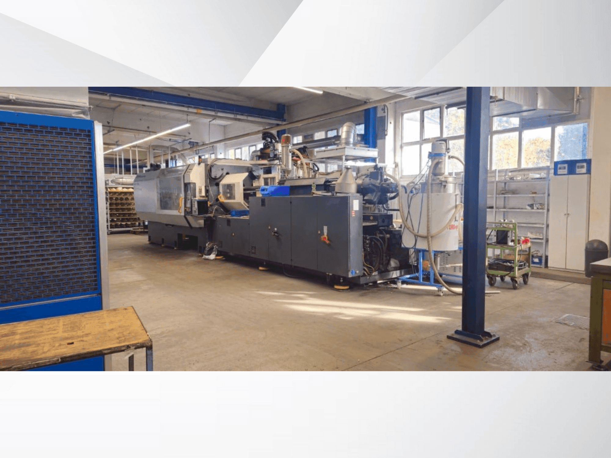 Вид станка DEMAG System 650 / 1000-3300 спереди