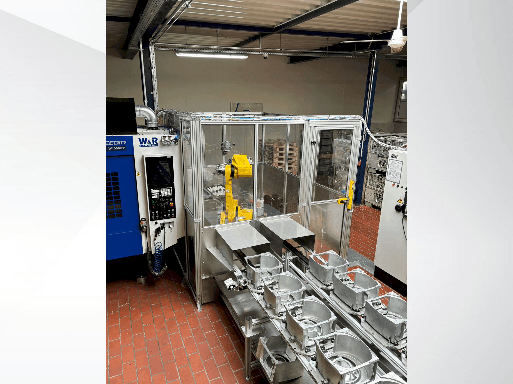 Вид станка FANUC M710 iC 70 спереди