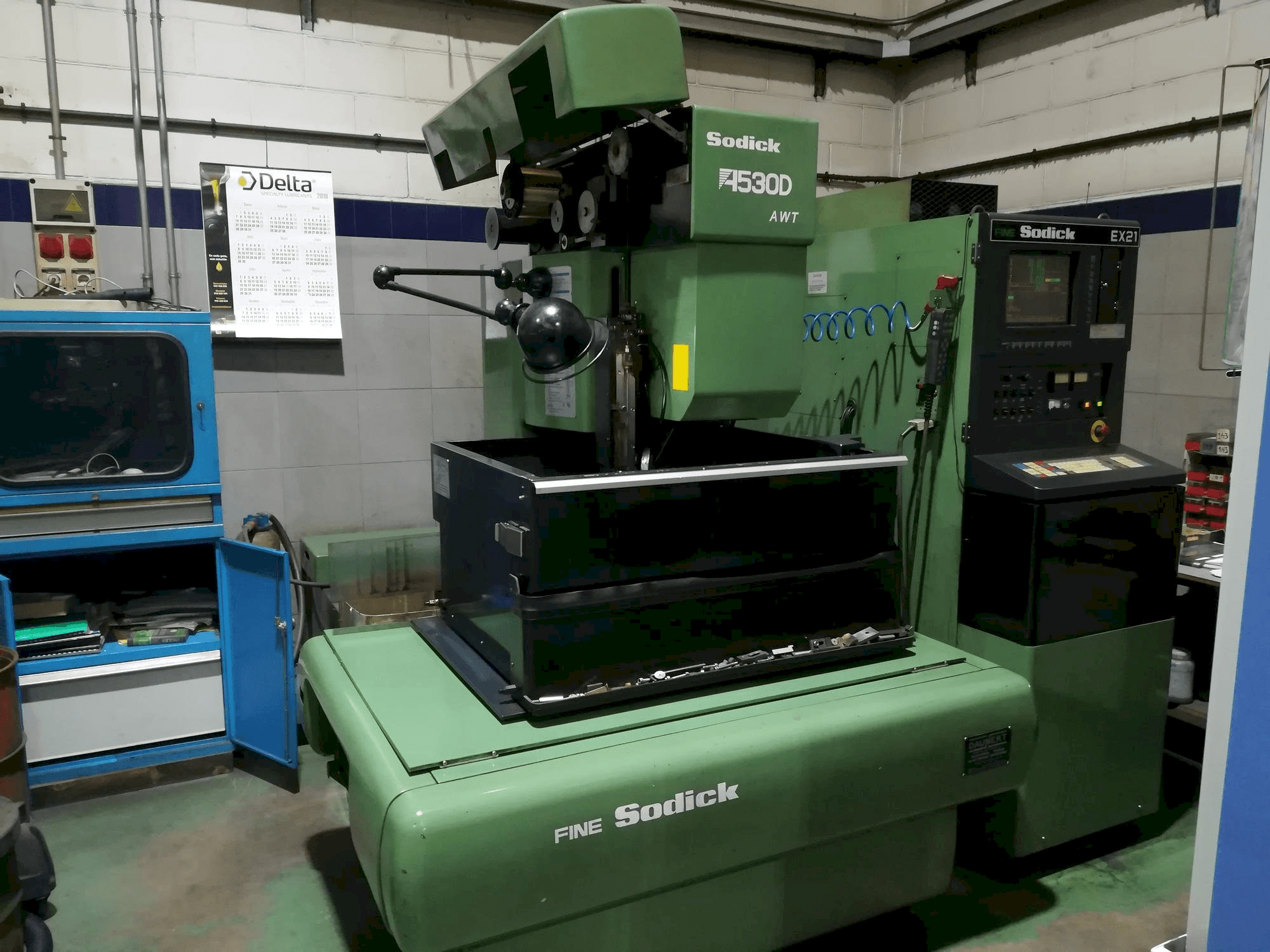 Front view of Sodick A-530D machine