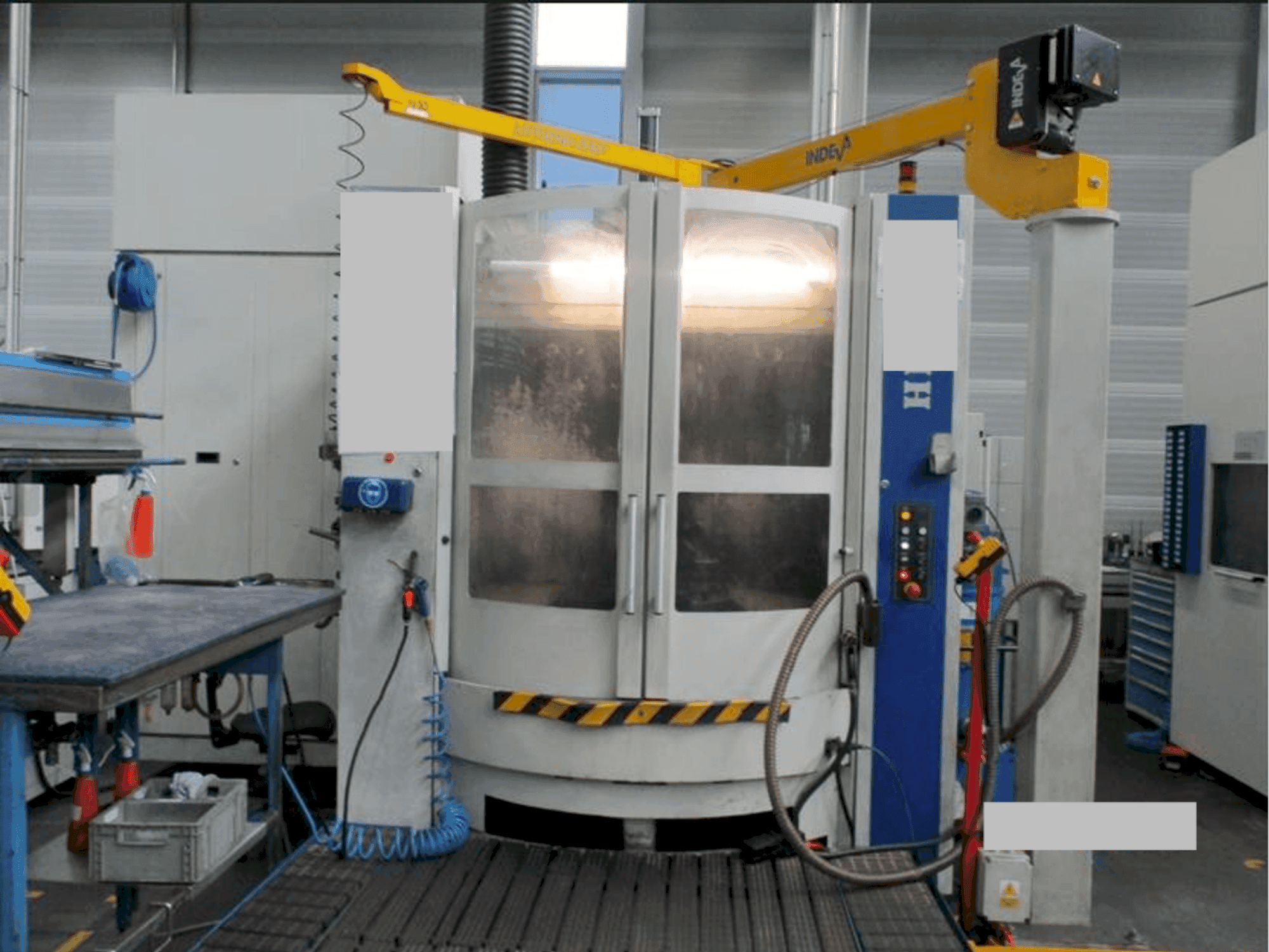 Вид станка HELLER MCH 250 спереди