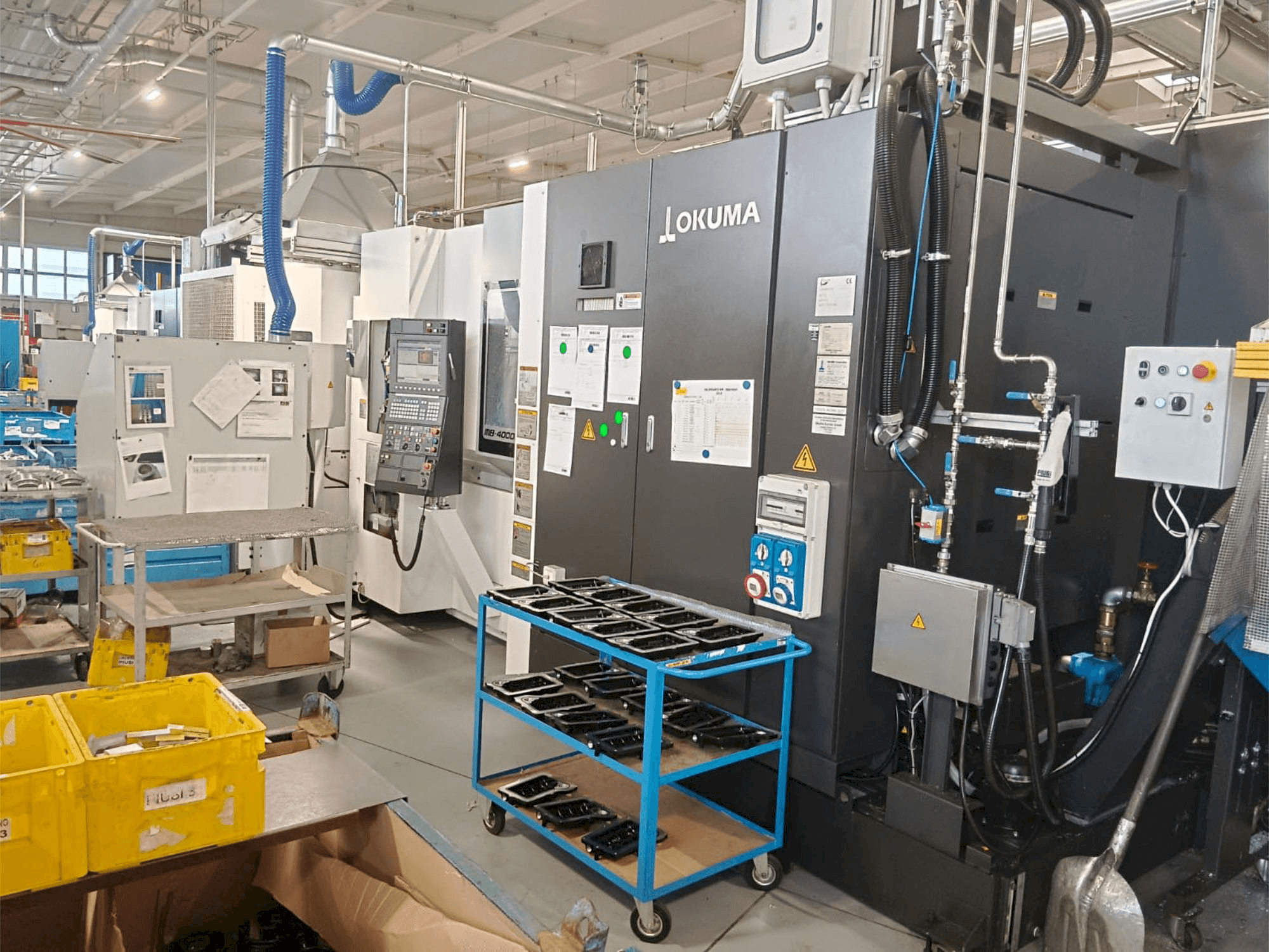 Вид станка Okuma MB-4000H спереди