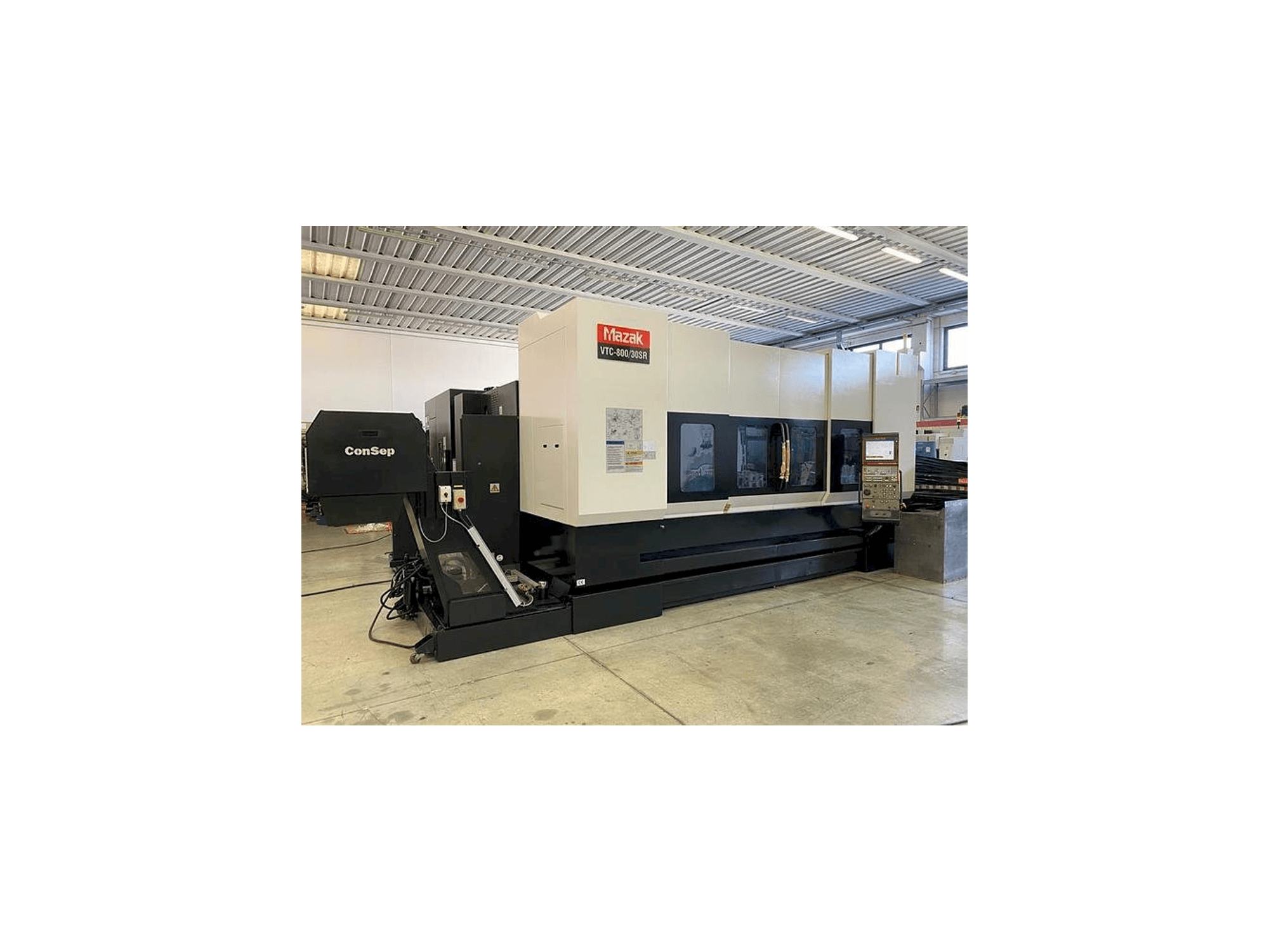 Вид станка Mazak VTC 800/30 SR спереди