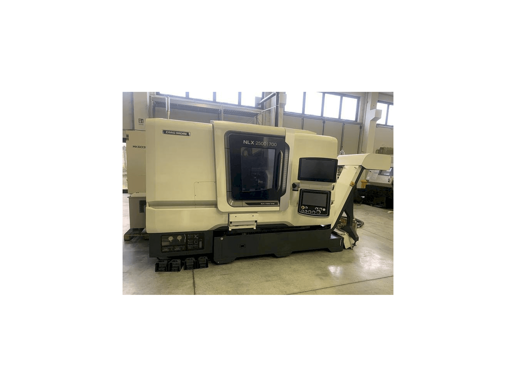 Front view of DMG MORI NLX 2500SY machine