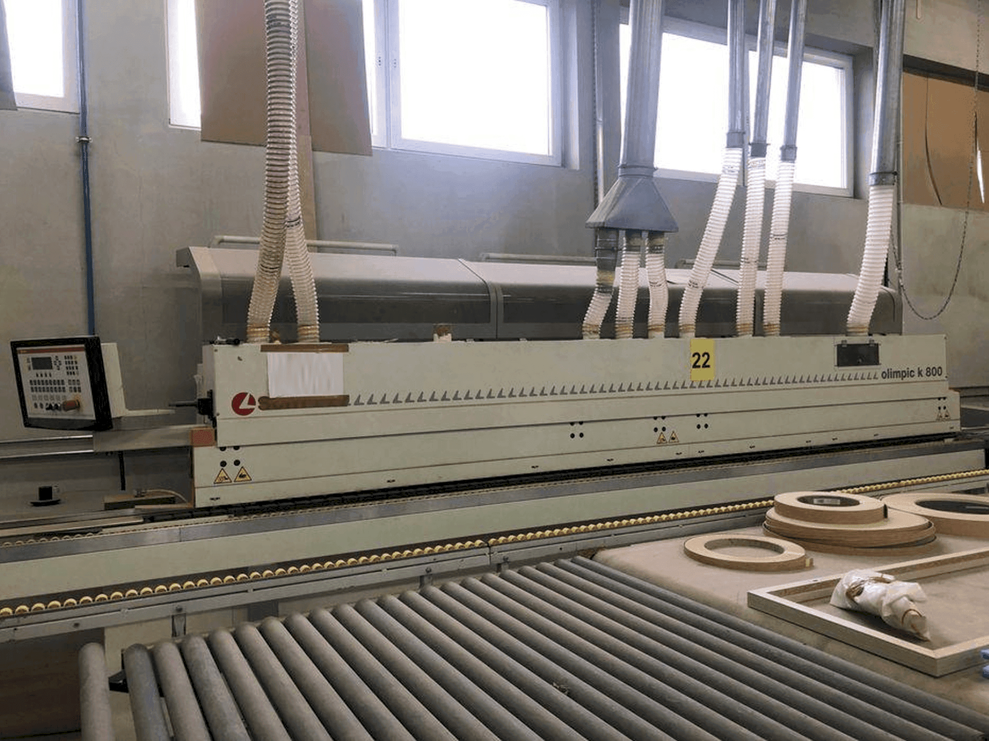 Вид станка SCM Olimpic K800 спереди