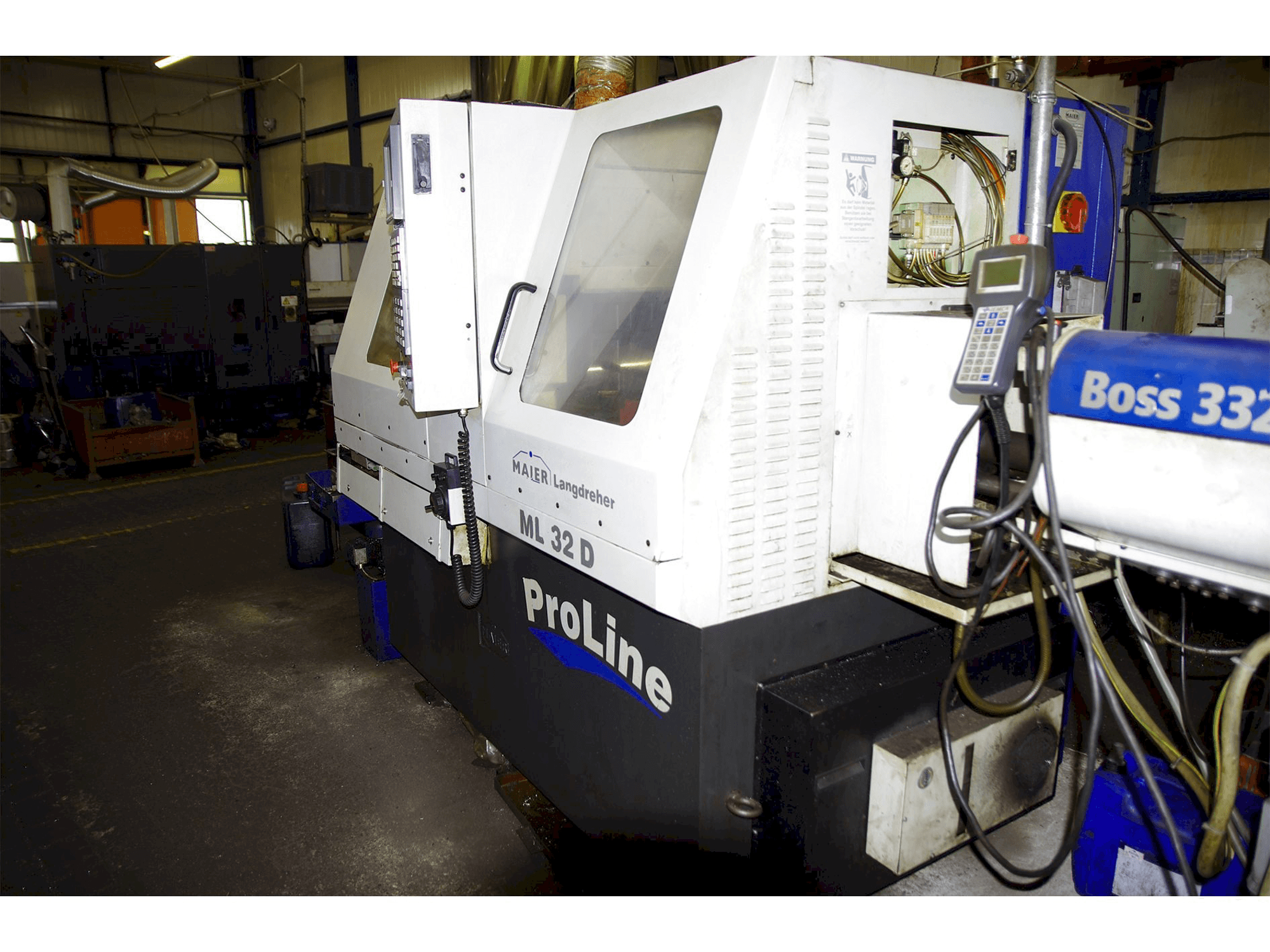 Вид станка Maier ML32D спереди