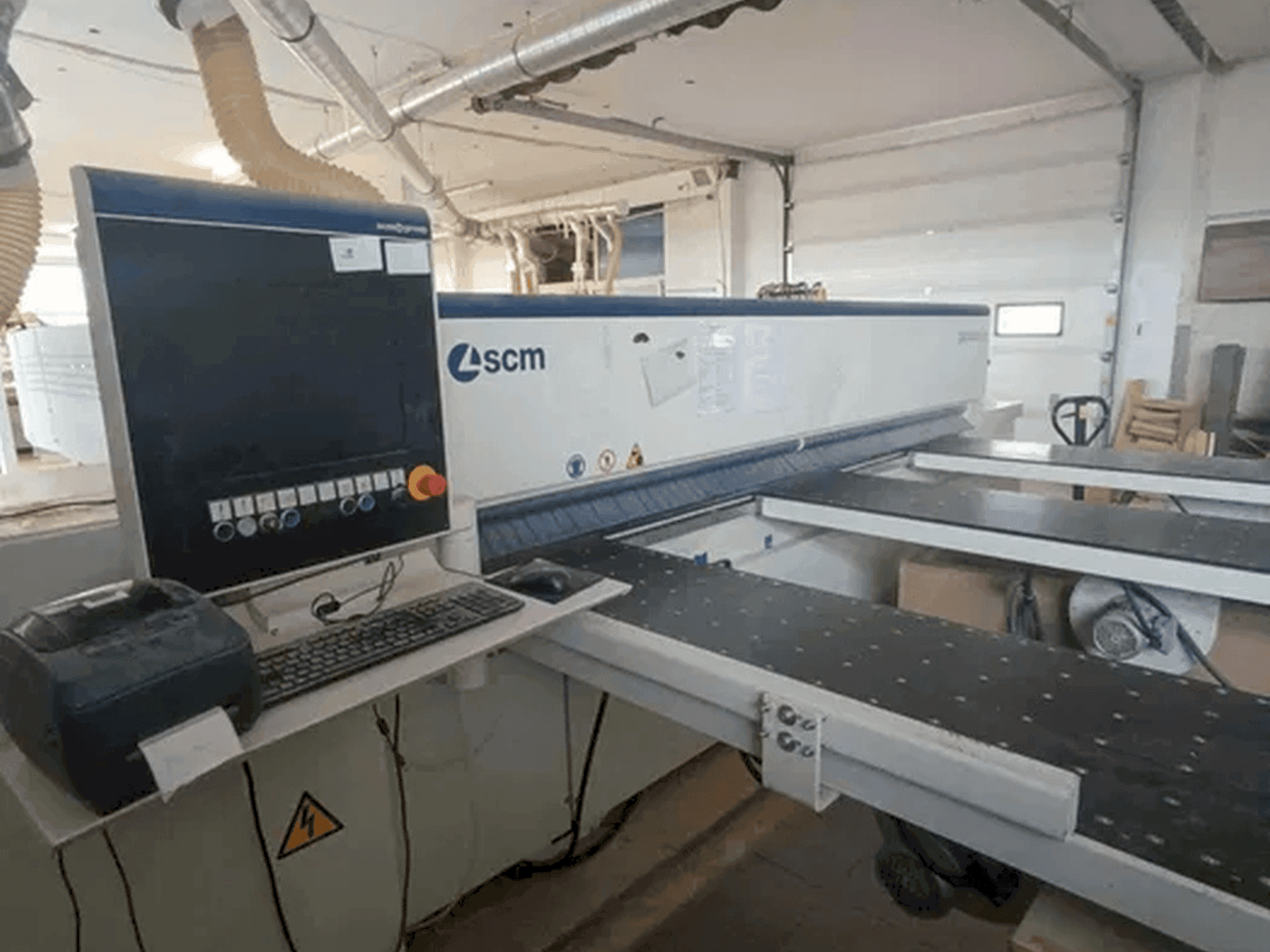 Вид станка SCM SIGMA PRIMA 67 спереди