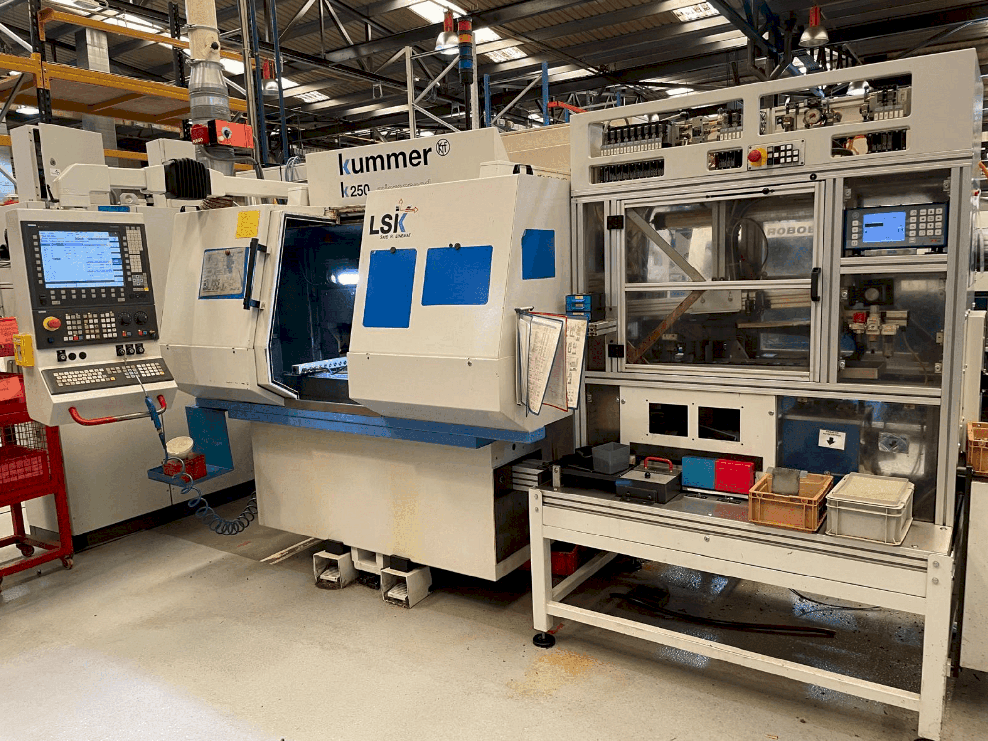 Вид станка KUMMER K250 спереди