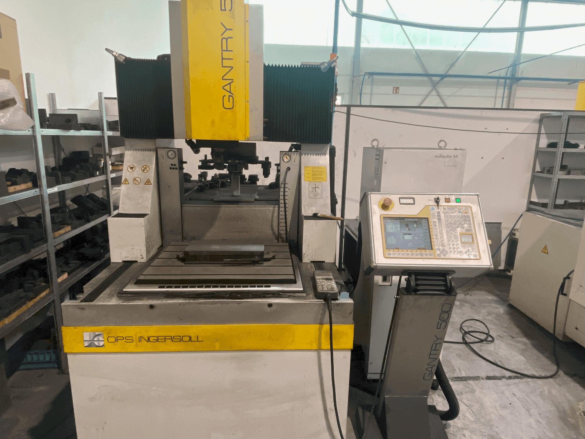 Вид станка OPS INGERSOLL Gantry 500 спереди