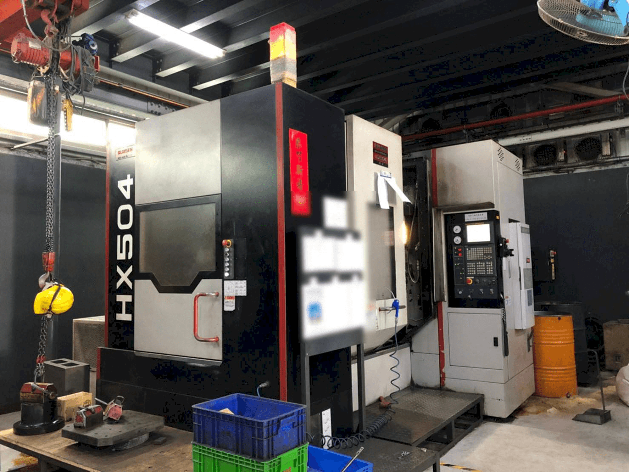 Вид станка Quaser HX504II BP спереди