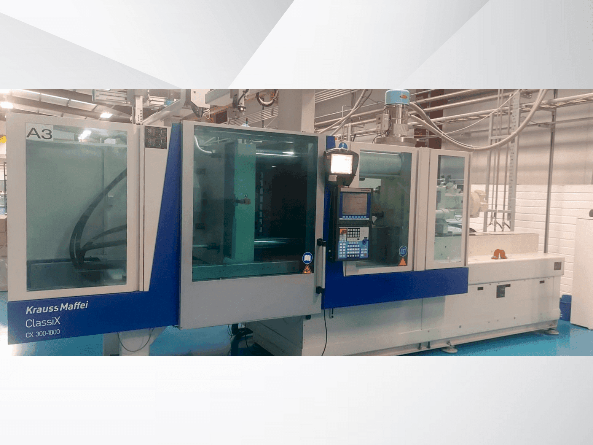 Вид станка Krauss Maffei ClassiX 300-1000 CX спереди