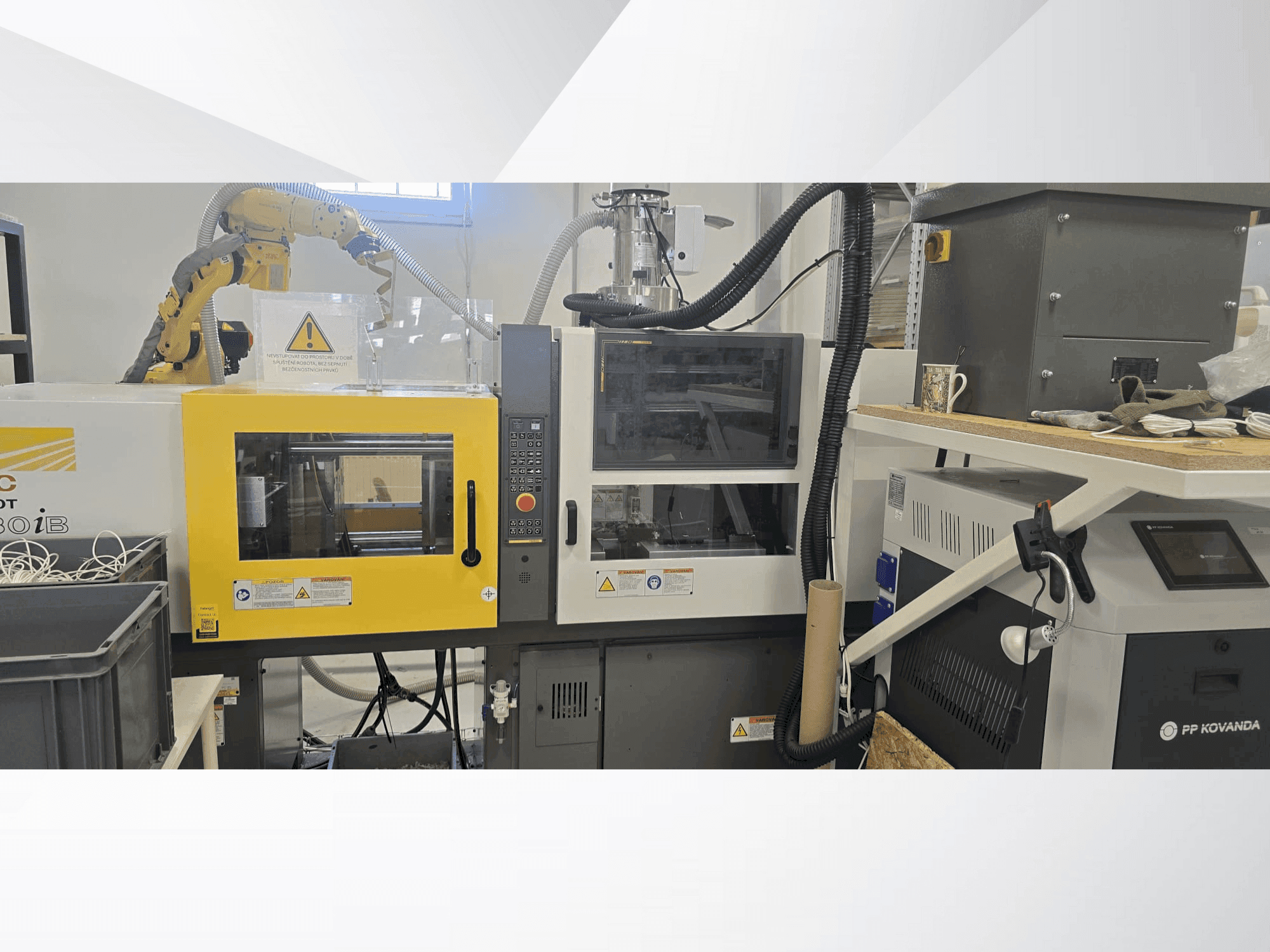Вид станка FANUC Roboshot alpha-i30B спереди