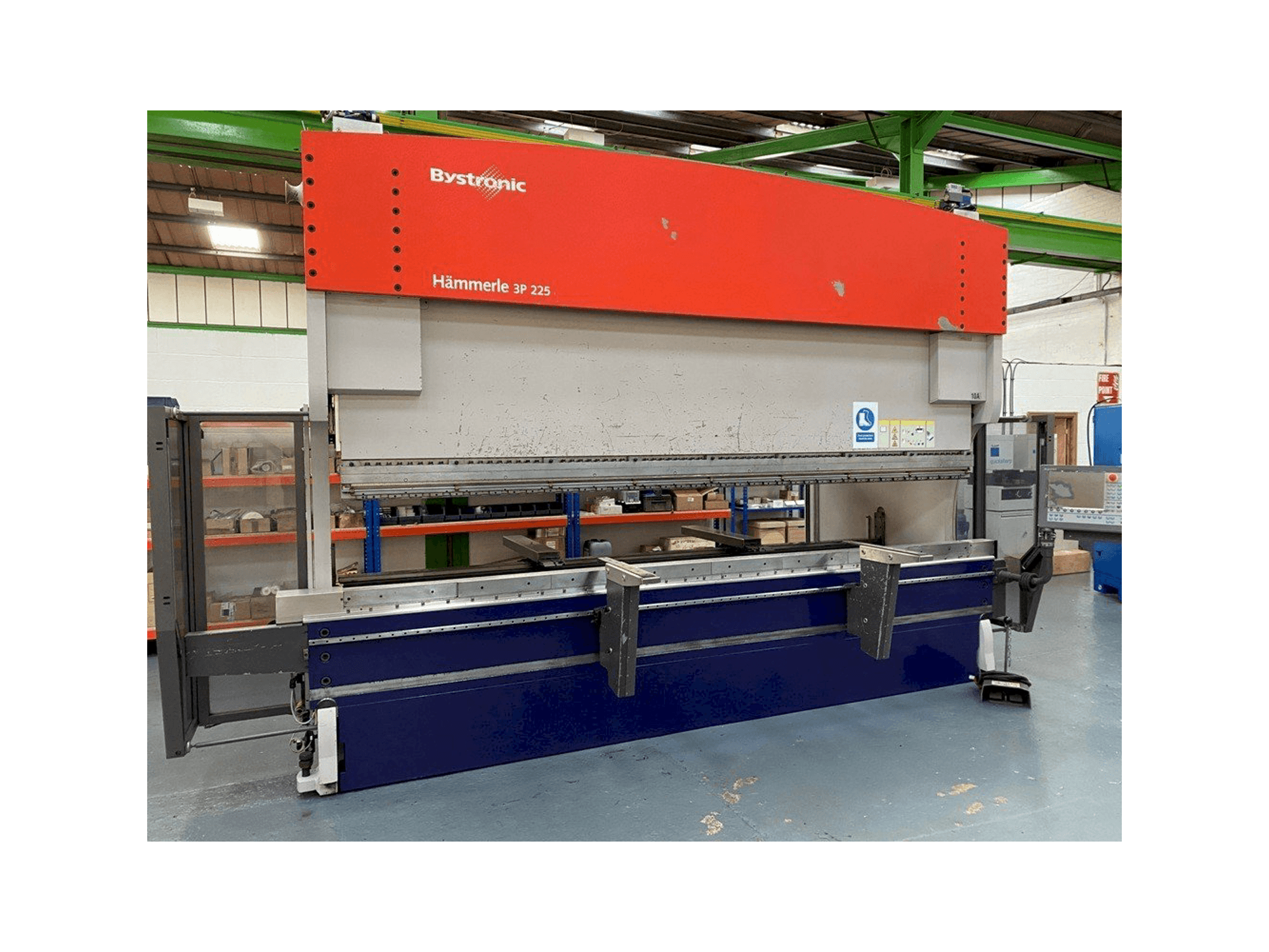 Вид станка Bystronic Hammerle 225/4100 3P спереди