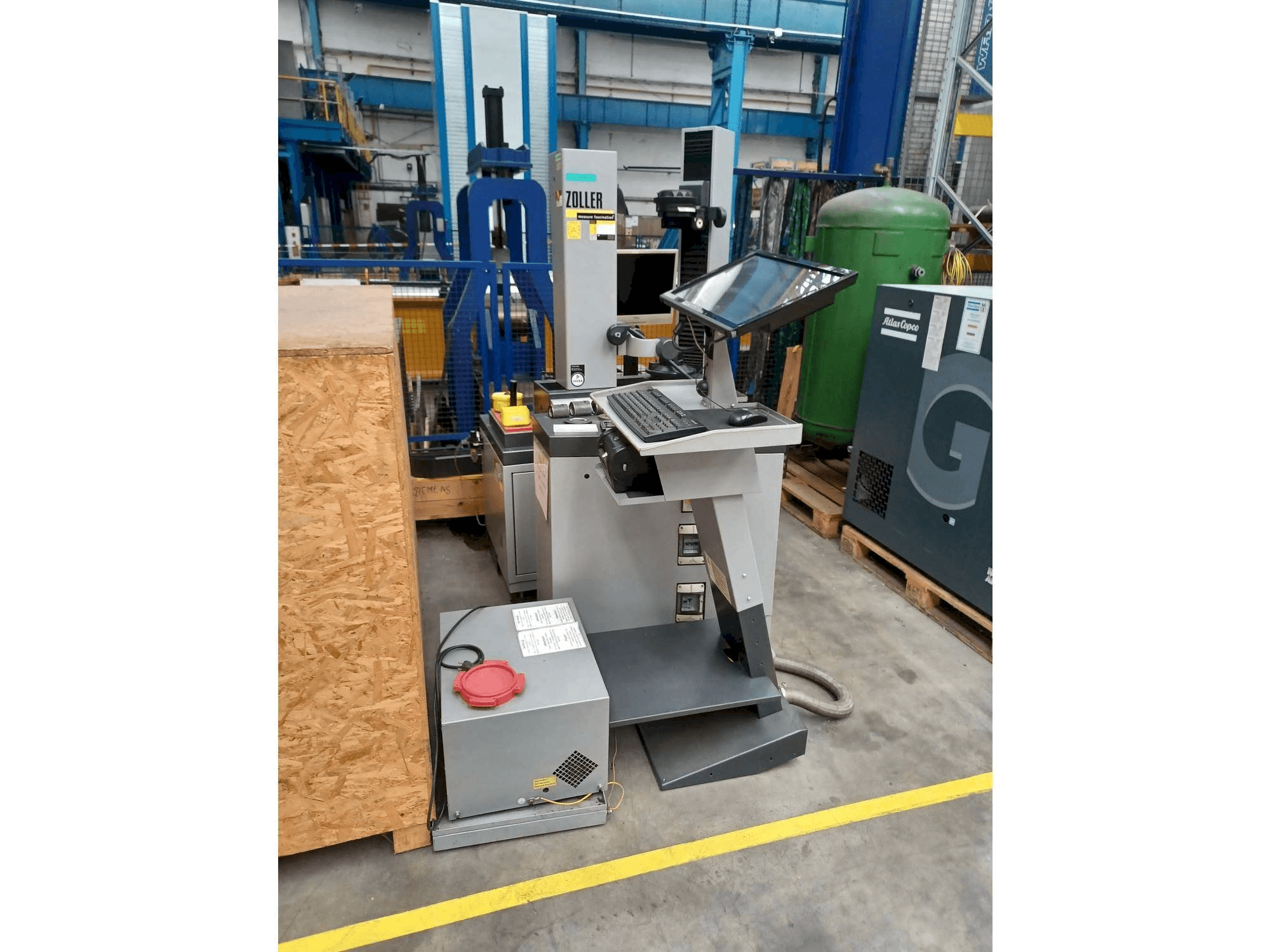 Вид станка Zoller R460C3-00137 спереди
