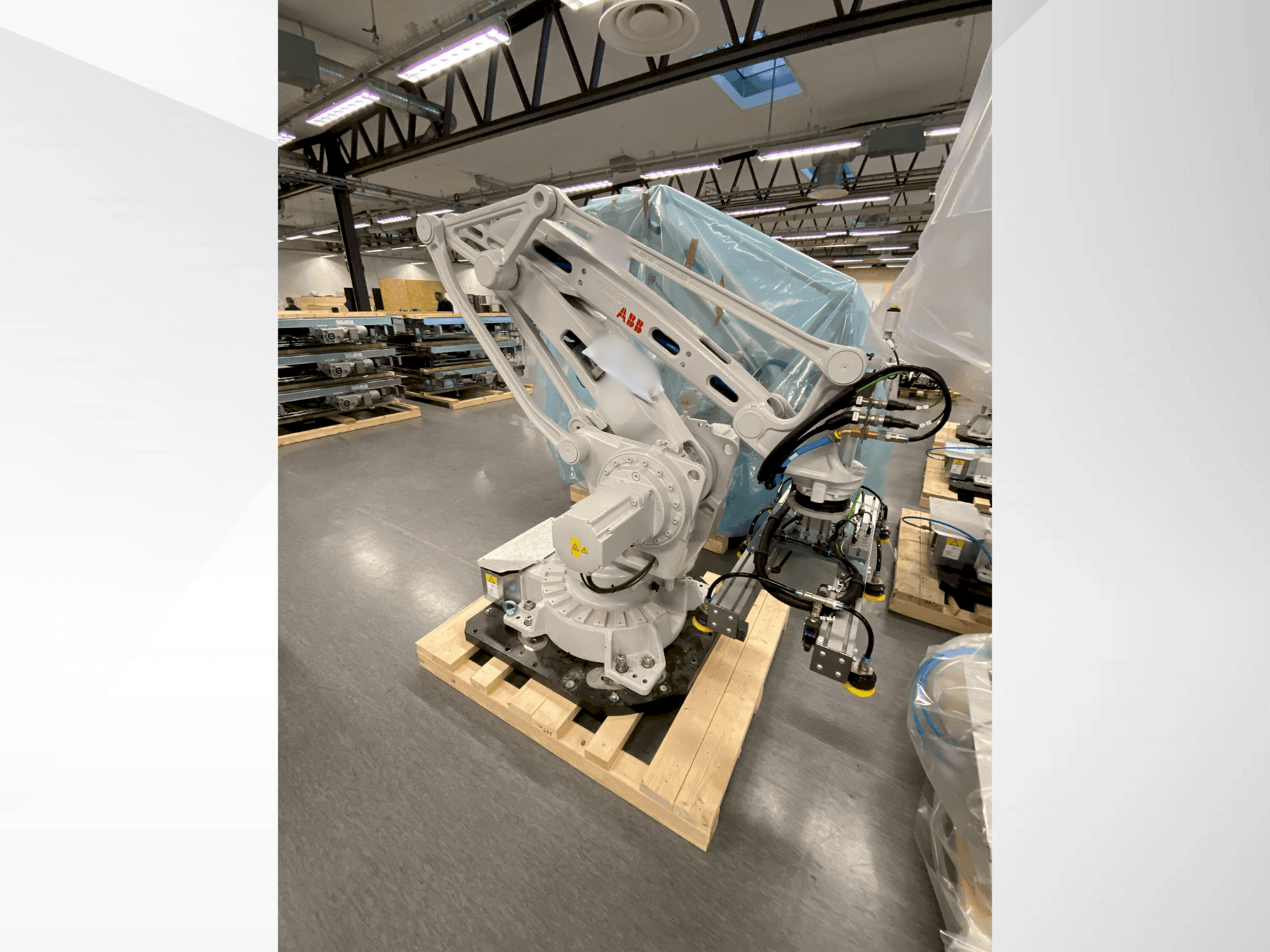 Вид станка ABB IRB 460-110/2.4 спереди