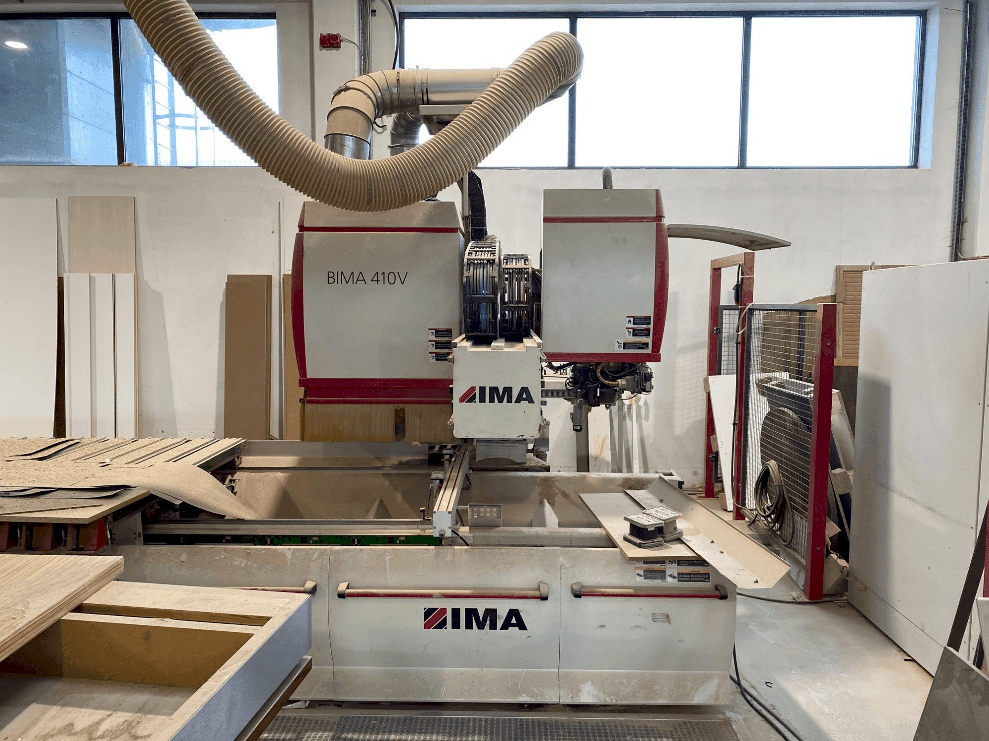 Вид станка IMA BIMA 410 V (2005) спереди