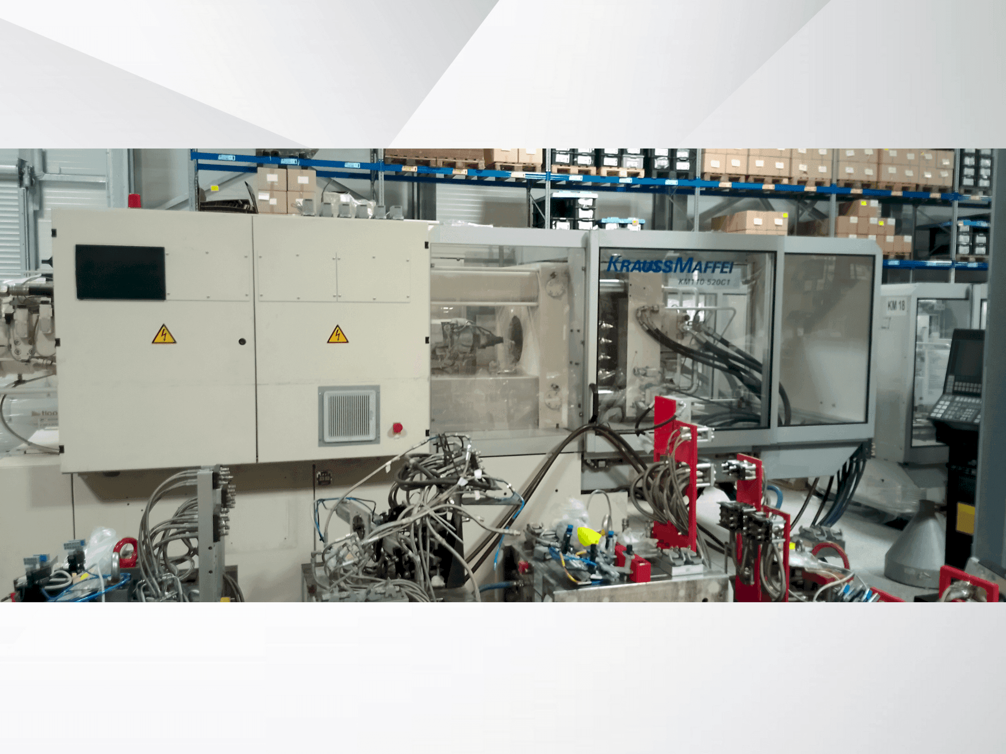 Вид станка Krauss Maffei 110-520 C1 спереди