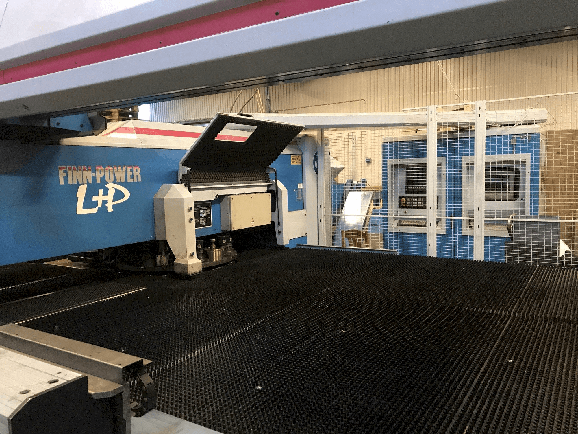 Front view of Finn-Power LP6 machine