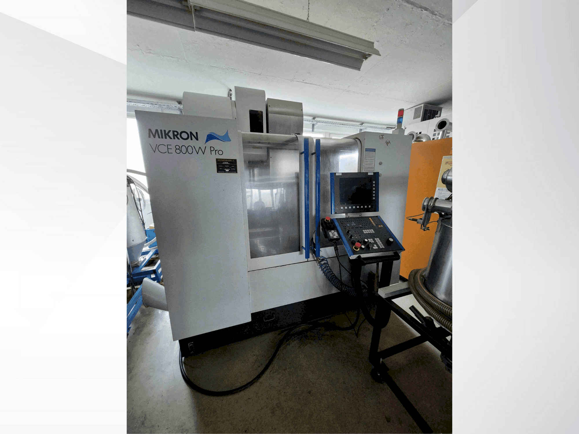Вид станка MIKRON VCE 800W Pro спереди
