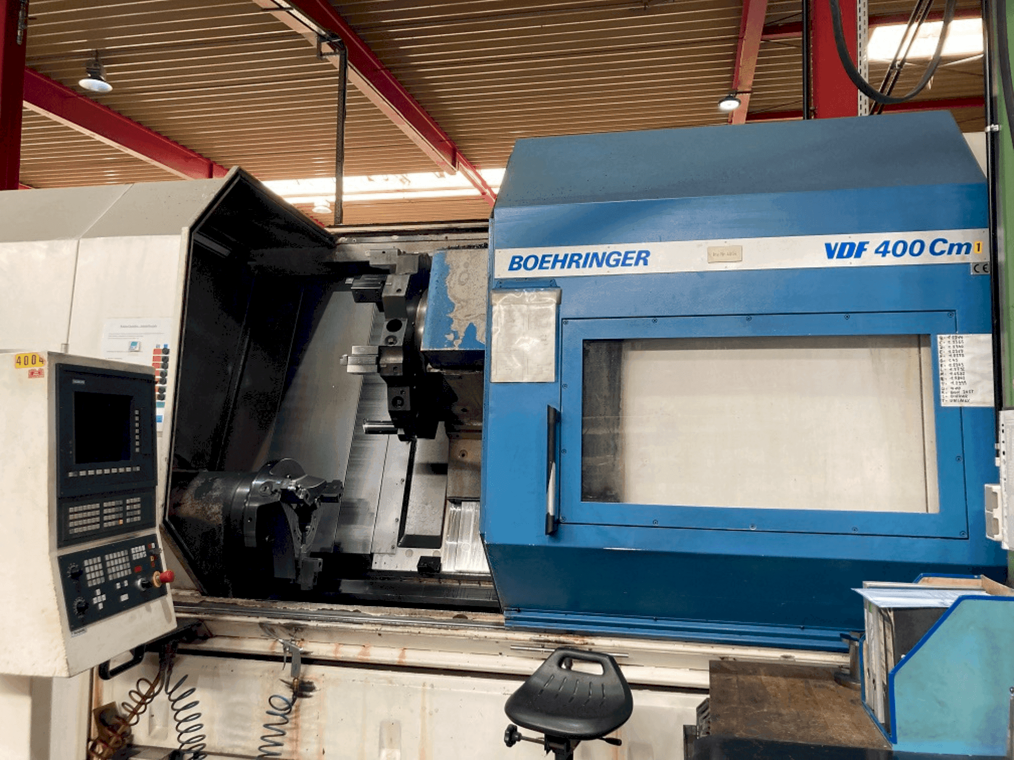 Вид станка BOEHRINGER C400 спереди