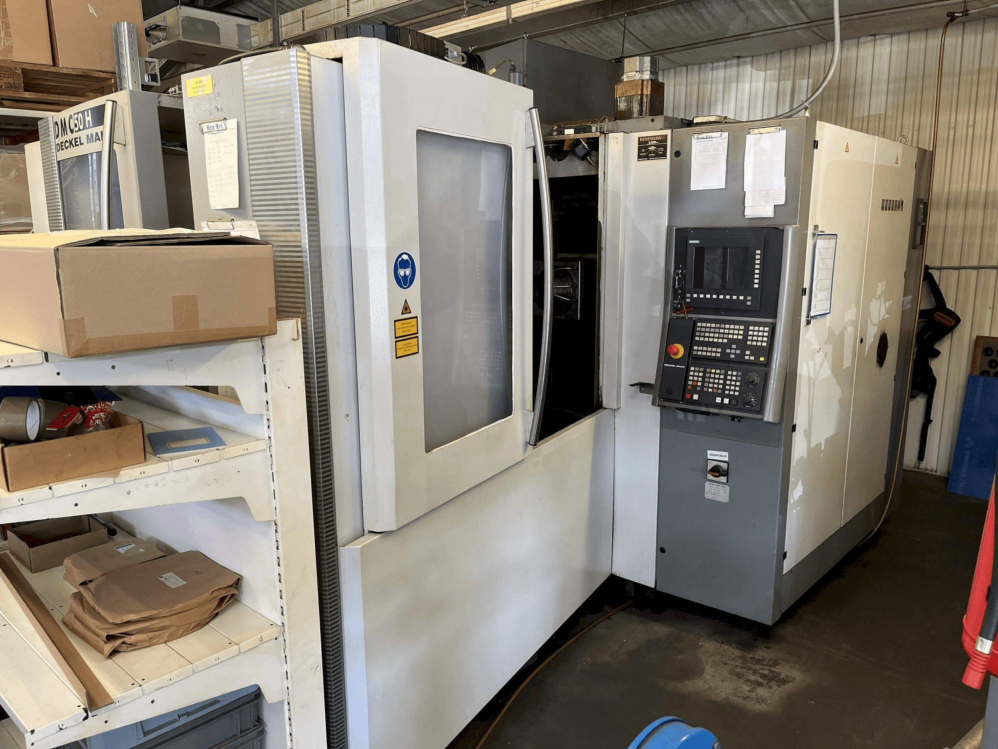 Вид станка DMG MORI DMC 50H спереди