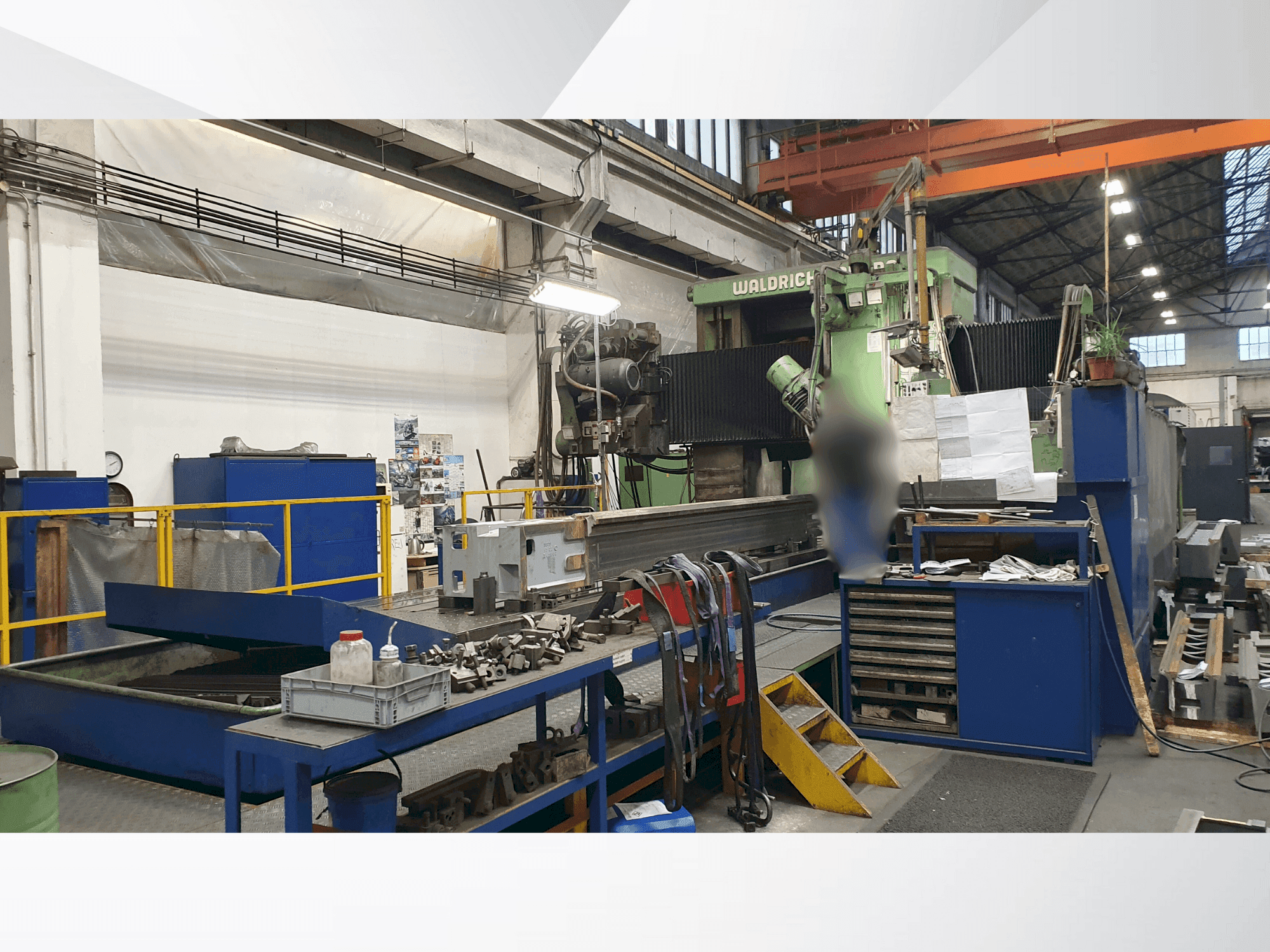 Вид станка WALDRICH COBURG 30-15 S 3030 спереди