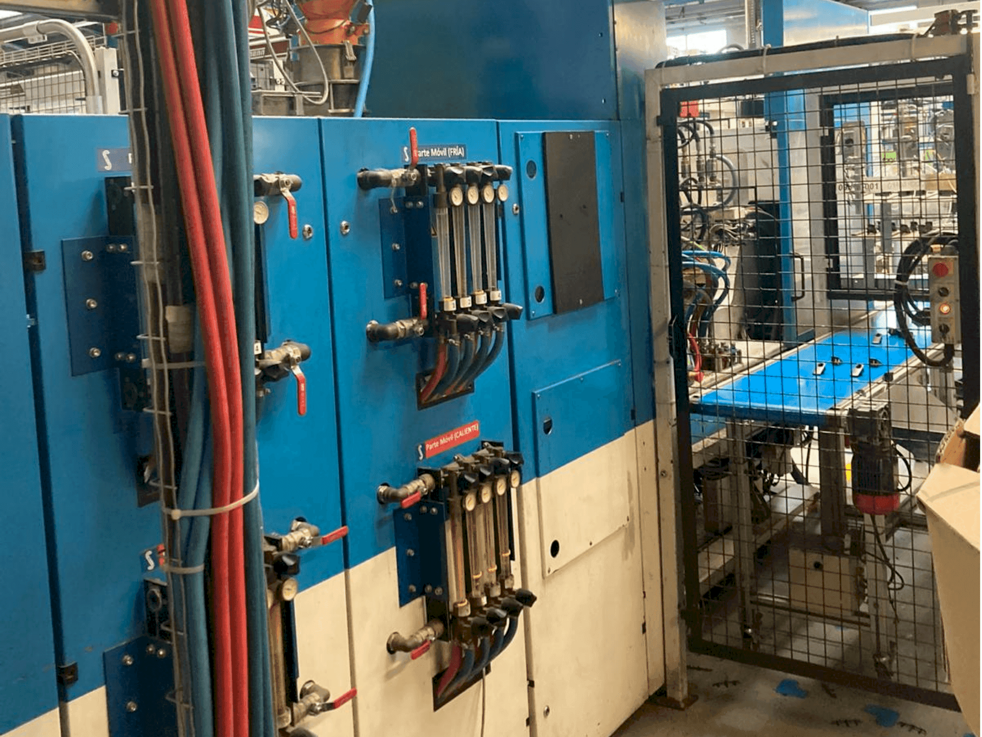 Вид станка Engel ES 500/110 HL спереди