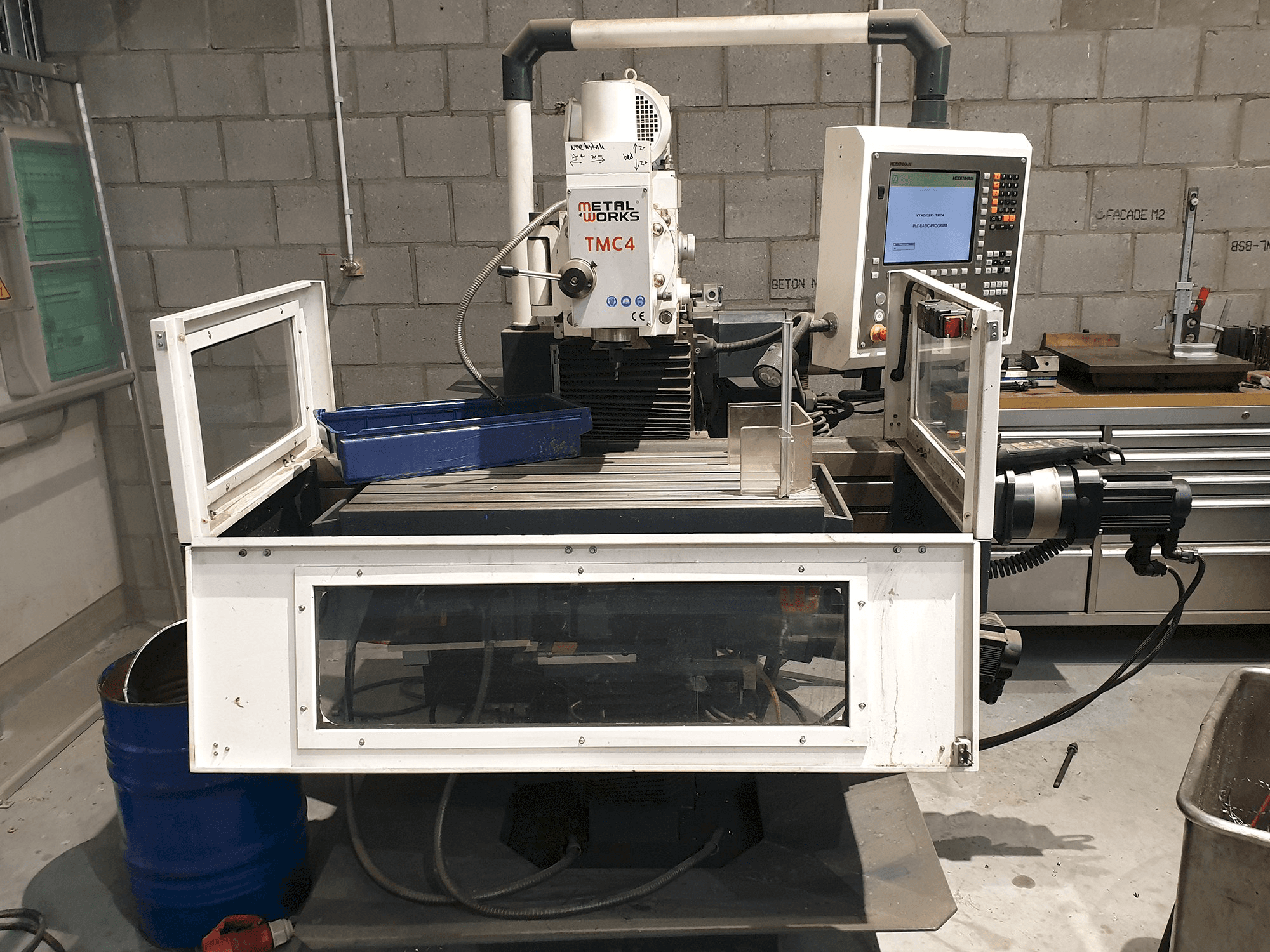 Front view of Metal Works TMC 4 Machine