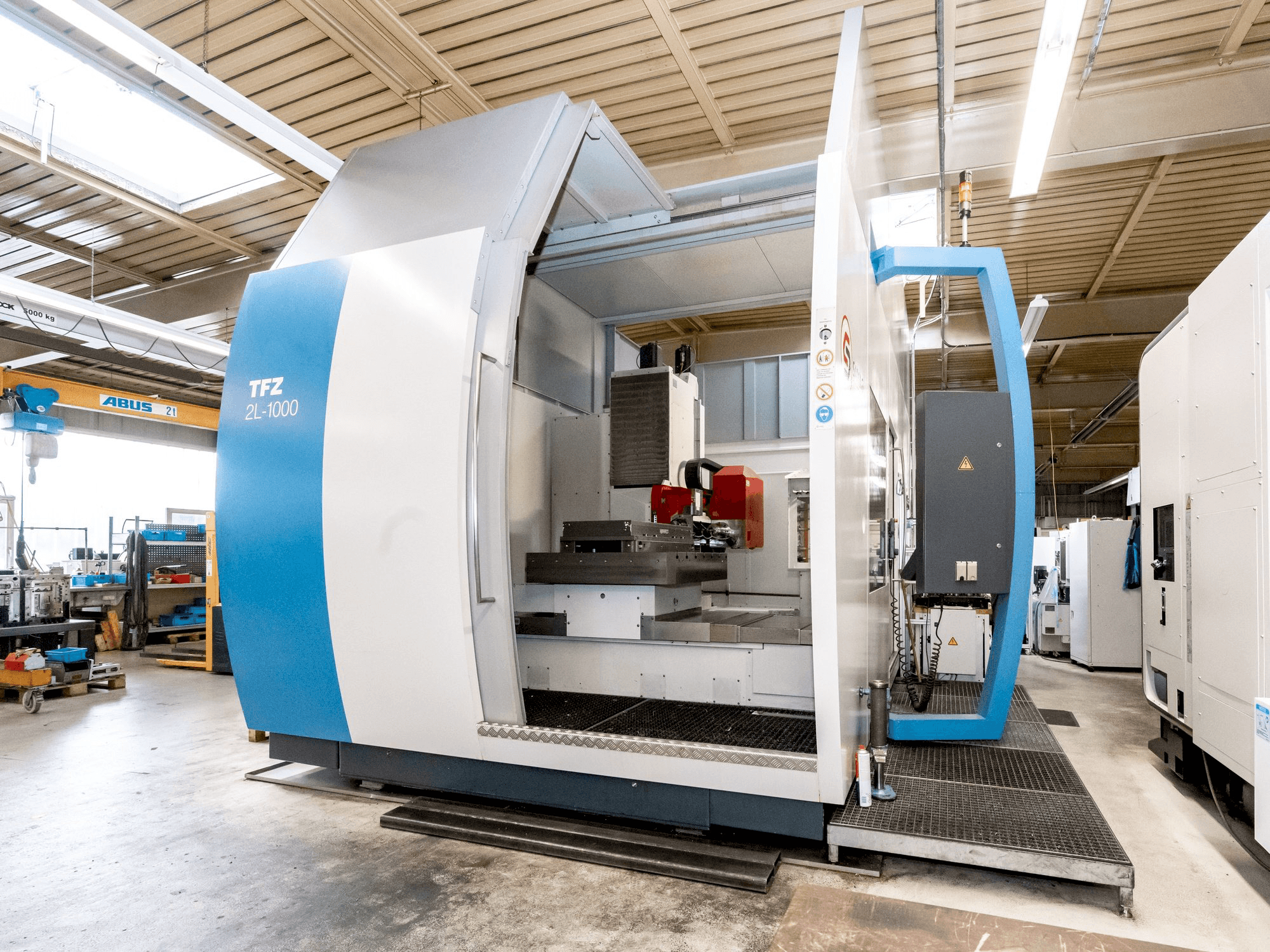 Вид станка SAMAG TFZ 2L-1000 спереди