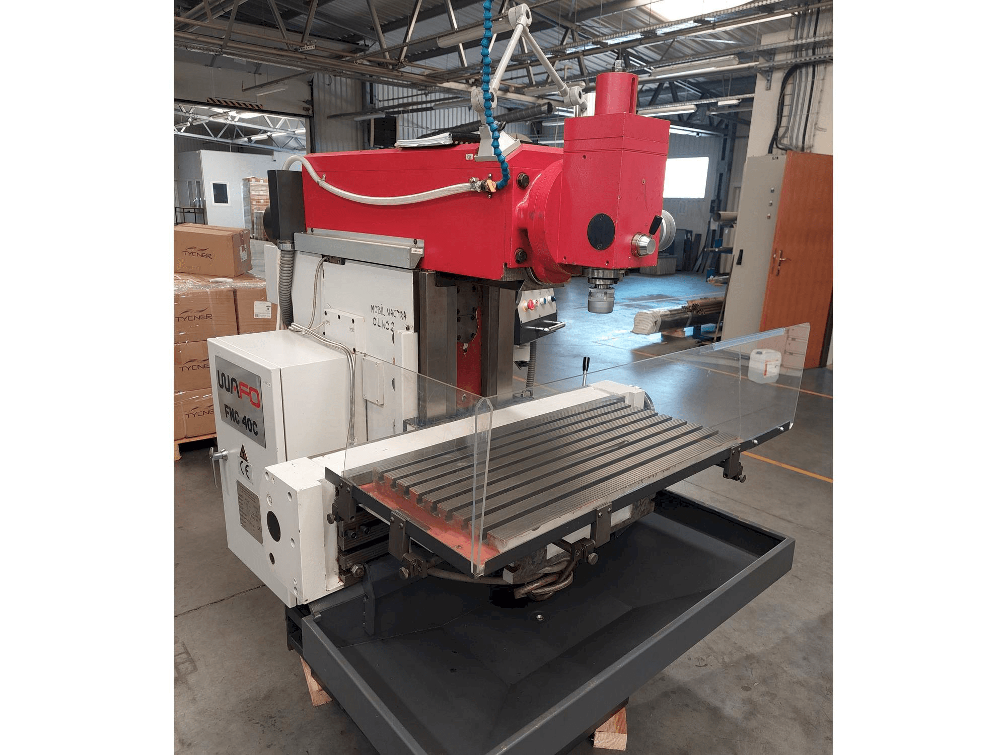 Вид станка WAFO FNC 40C спереди