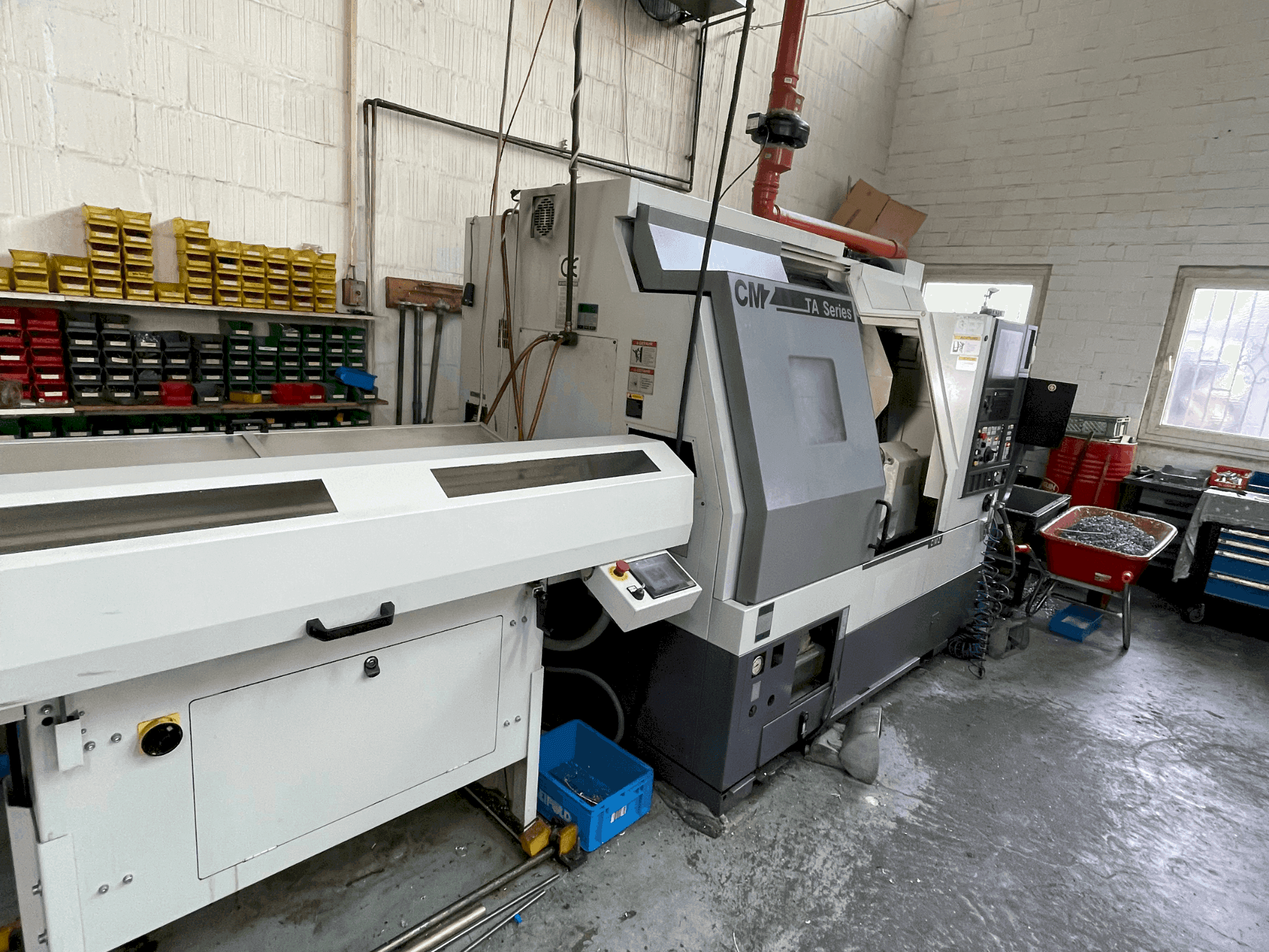 Вид станка CMZ TA 15 Y спереди