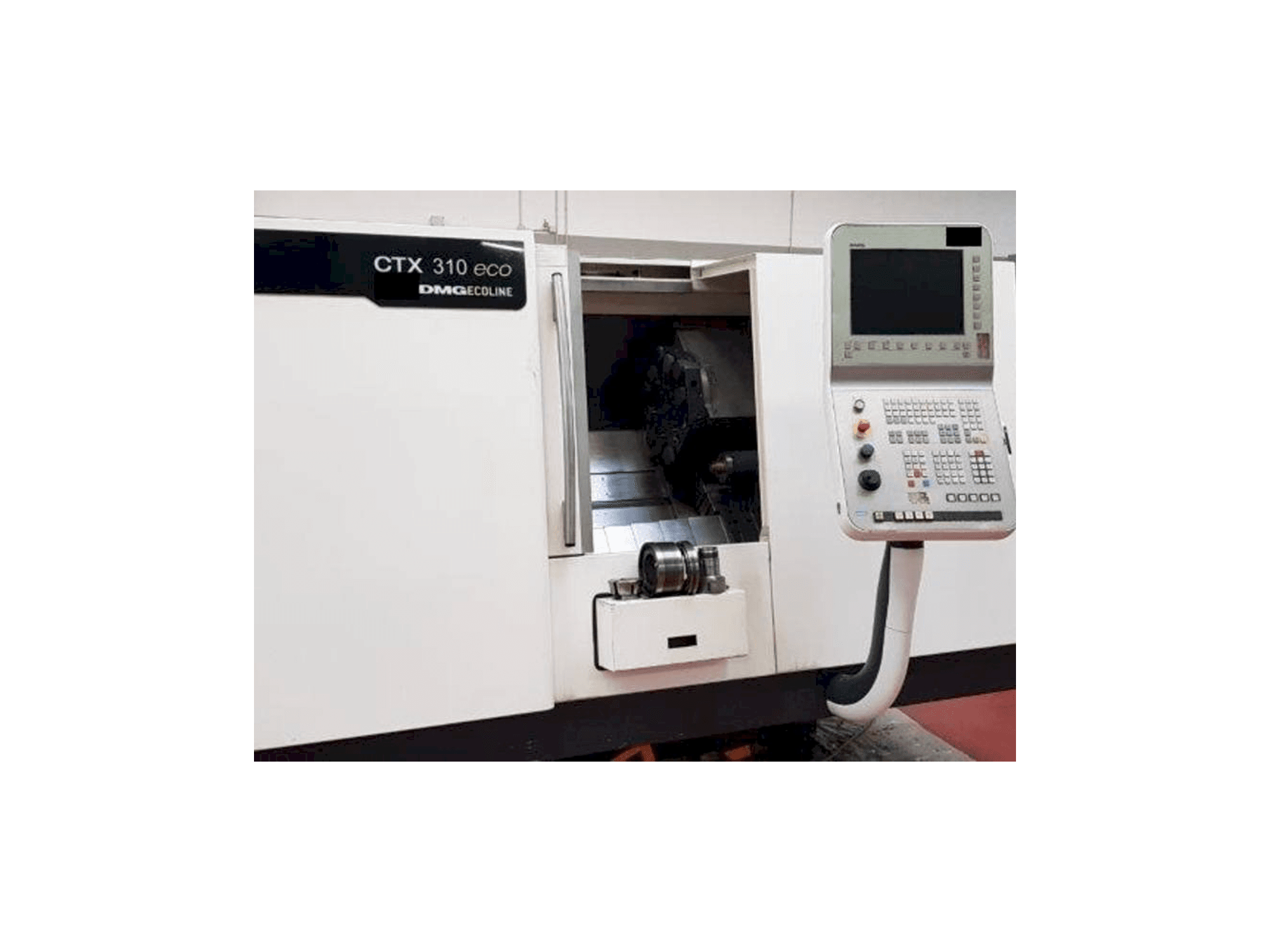 Вид станка DMG GILDEMEISTER CTX 310 V3 Eco спереди