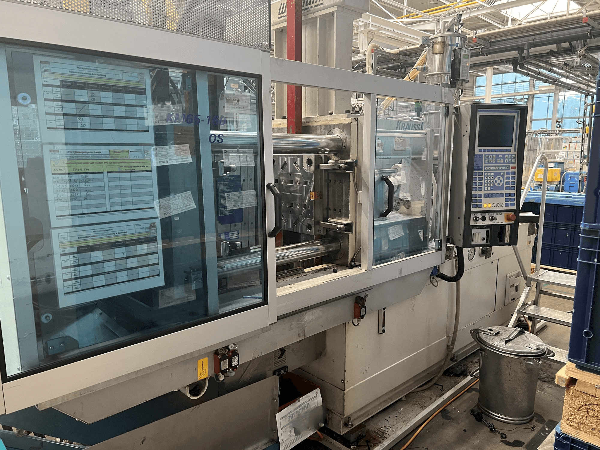 Вид станка Krauss Maffei KM 65-160 C2 спереди