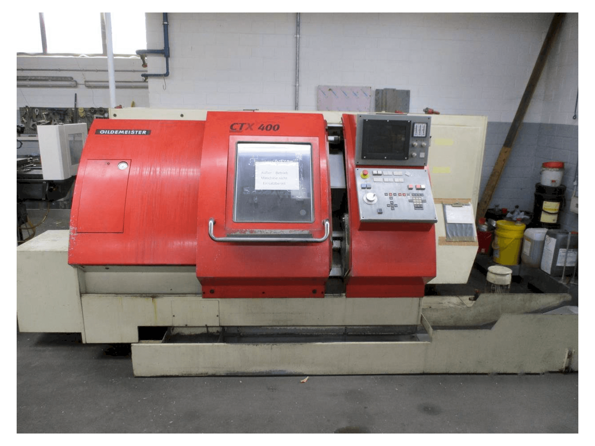 Вид станка Gildemeister CTX 400 спереди