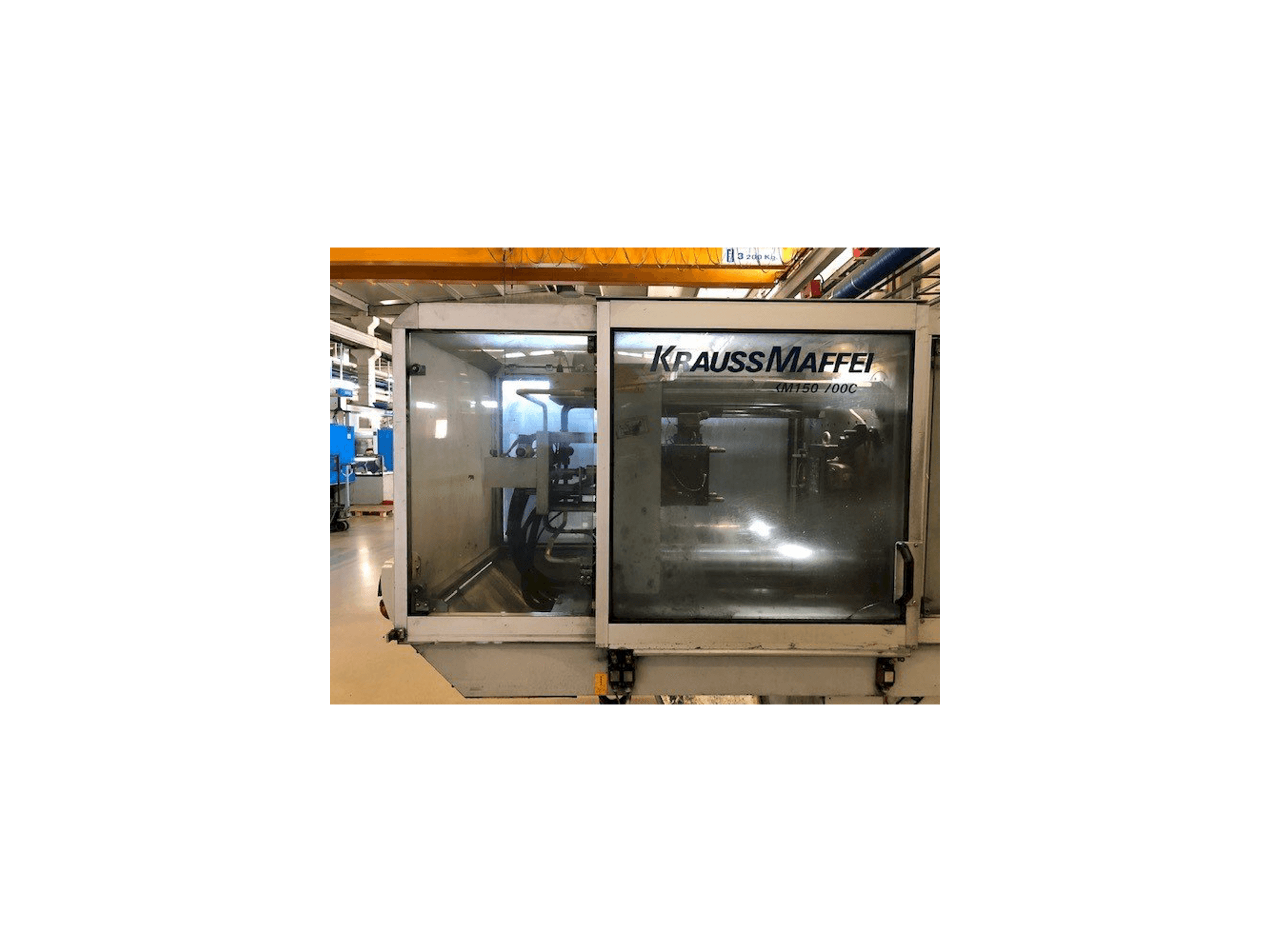 Вид станка Krauss Maffei 150-700 C2 спереди