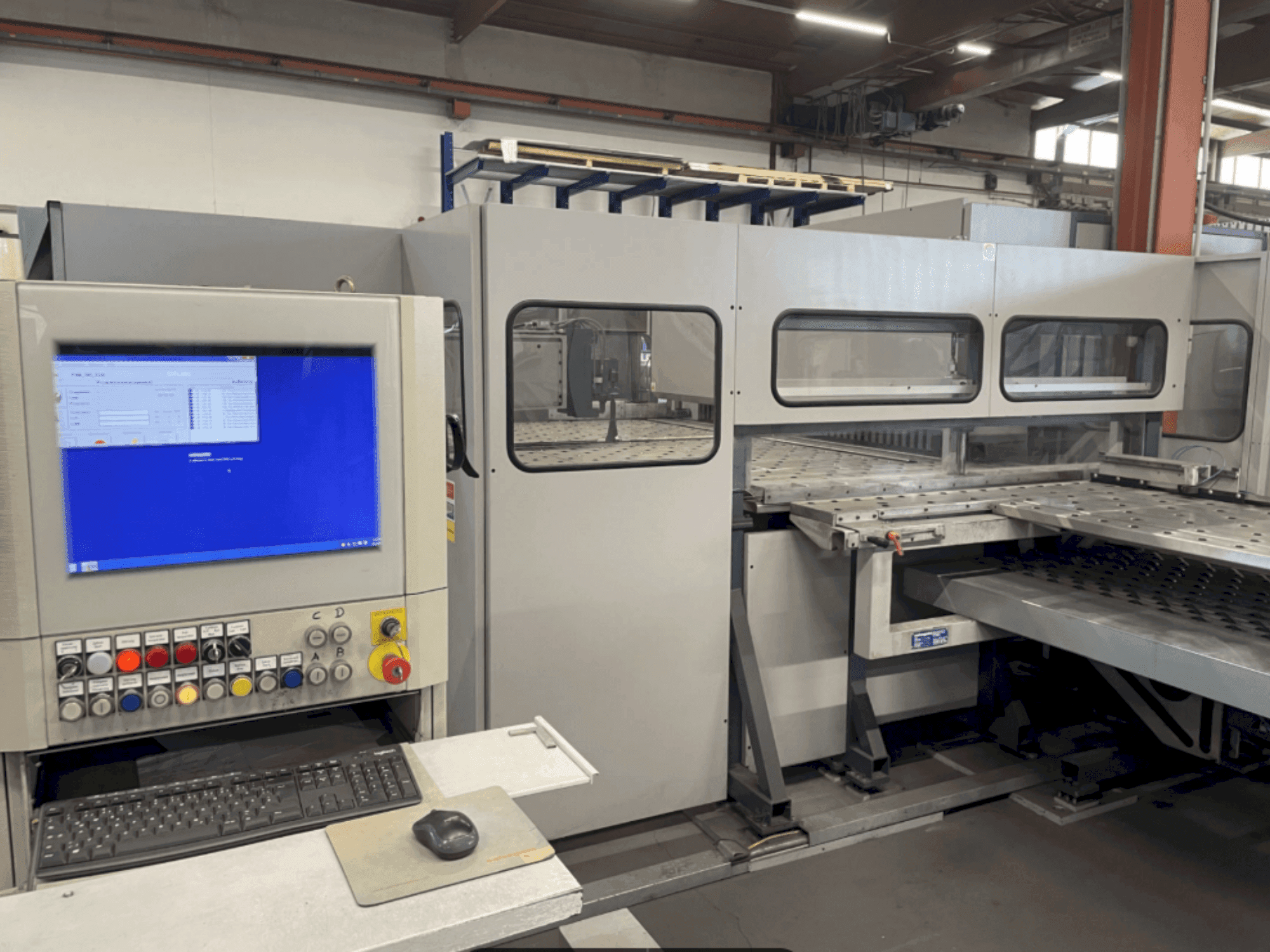 Вид станка Salvagnini IP 54 спереди