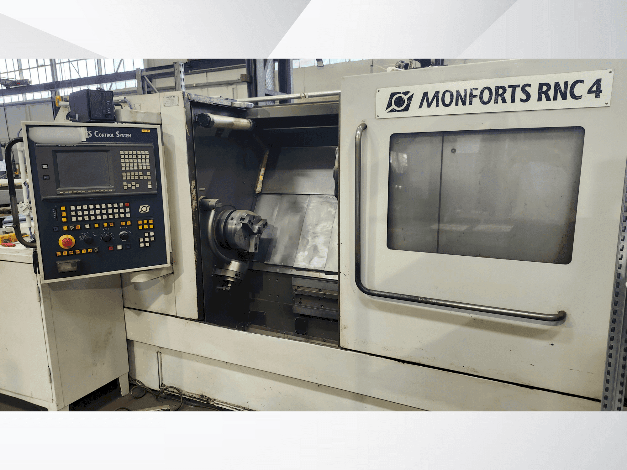 Вид станка Monforts RNC 4 спереди