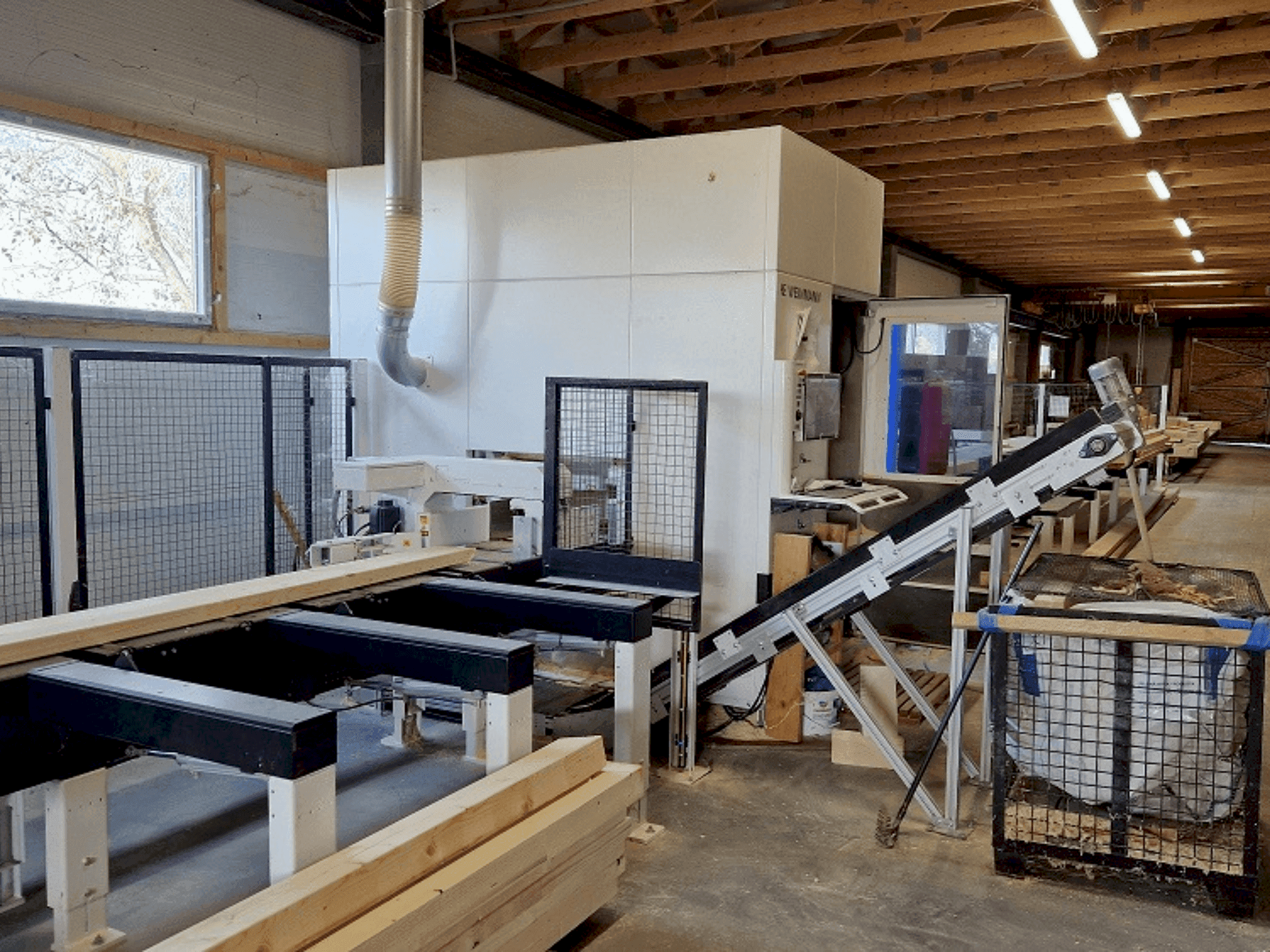 Вид станка HOMAG WEINMANN BEAMTEQ B-540 (2019) спереди